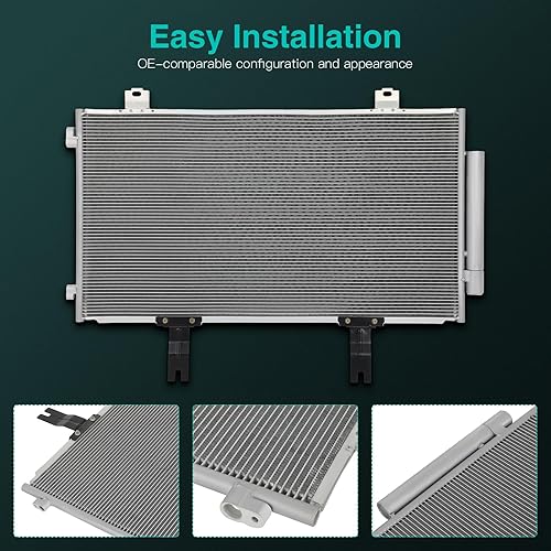 Miniatura 3 de SCITOO Condensador 30127 Condensador de aire acondicionado AC Compatible para 2019-2021 para Acura para R-D-X