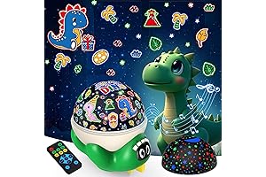 Dinosaur Night Light Projector - Green Dino Toy Delight for Boys