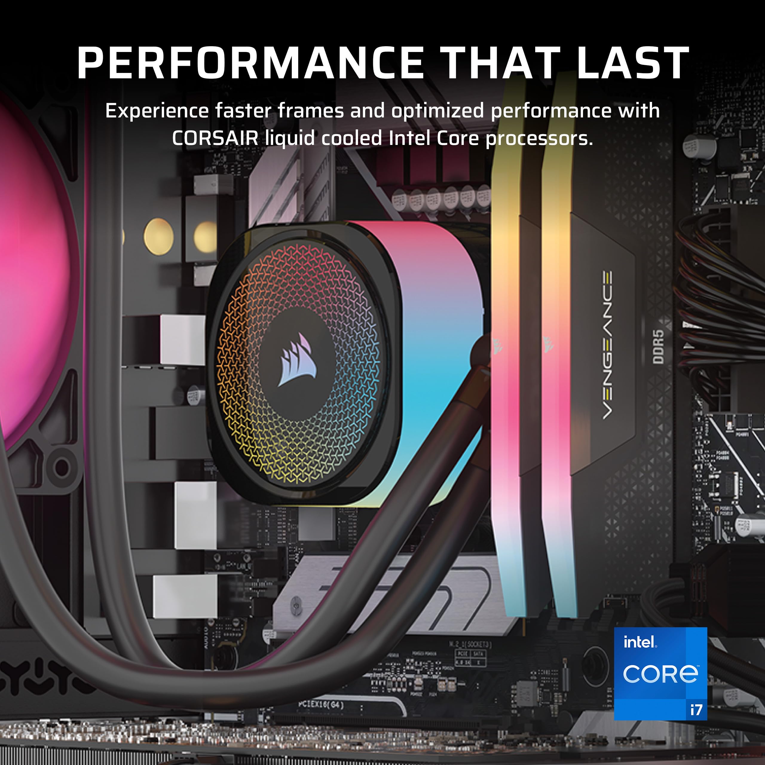 Corsair Vengeance i7500 Gaming PC – Liquid Cooled Intel Core i7