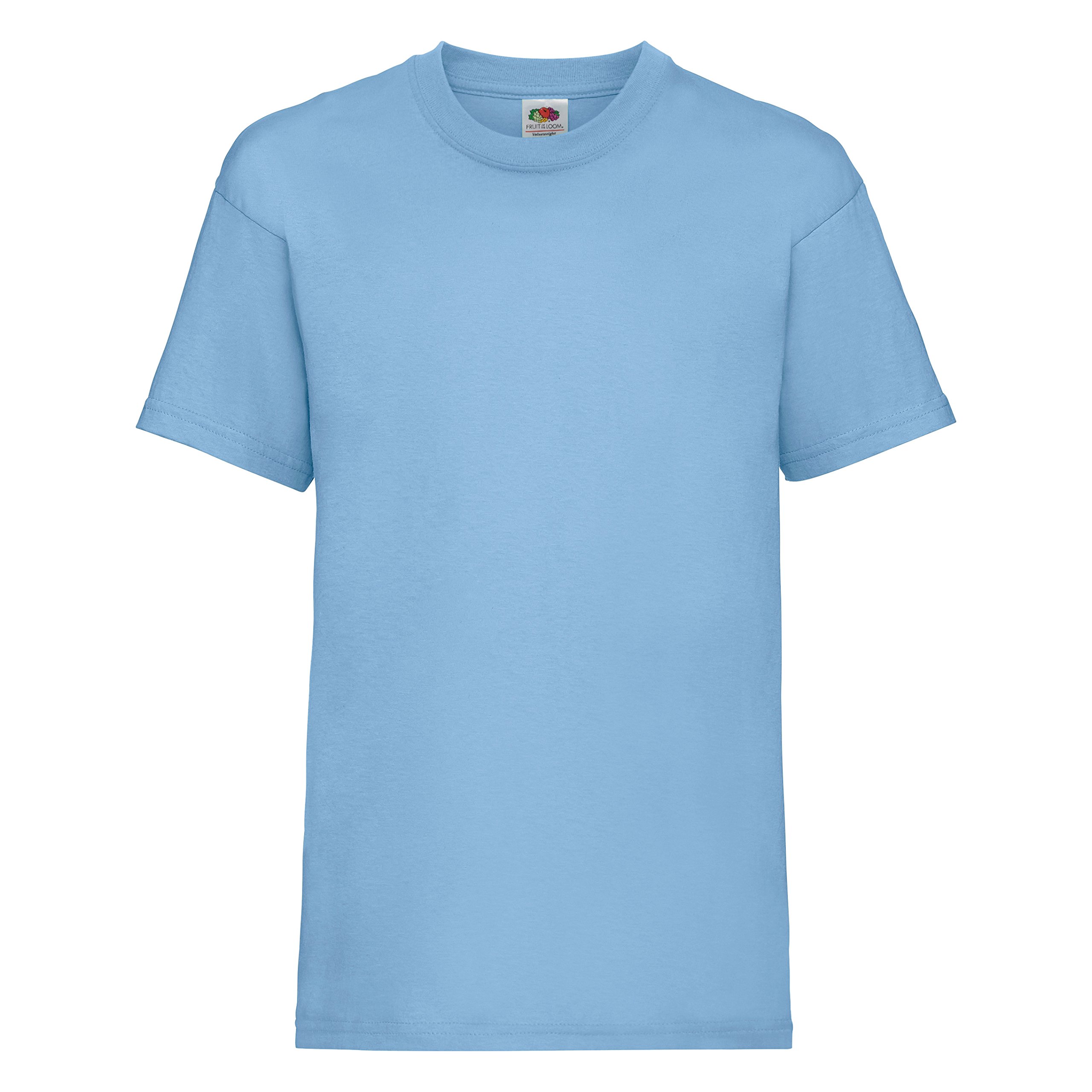 Fruit of the Loom - Unisex - T-Shirt - 3-4 Years - Blue