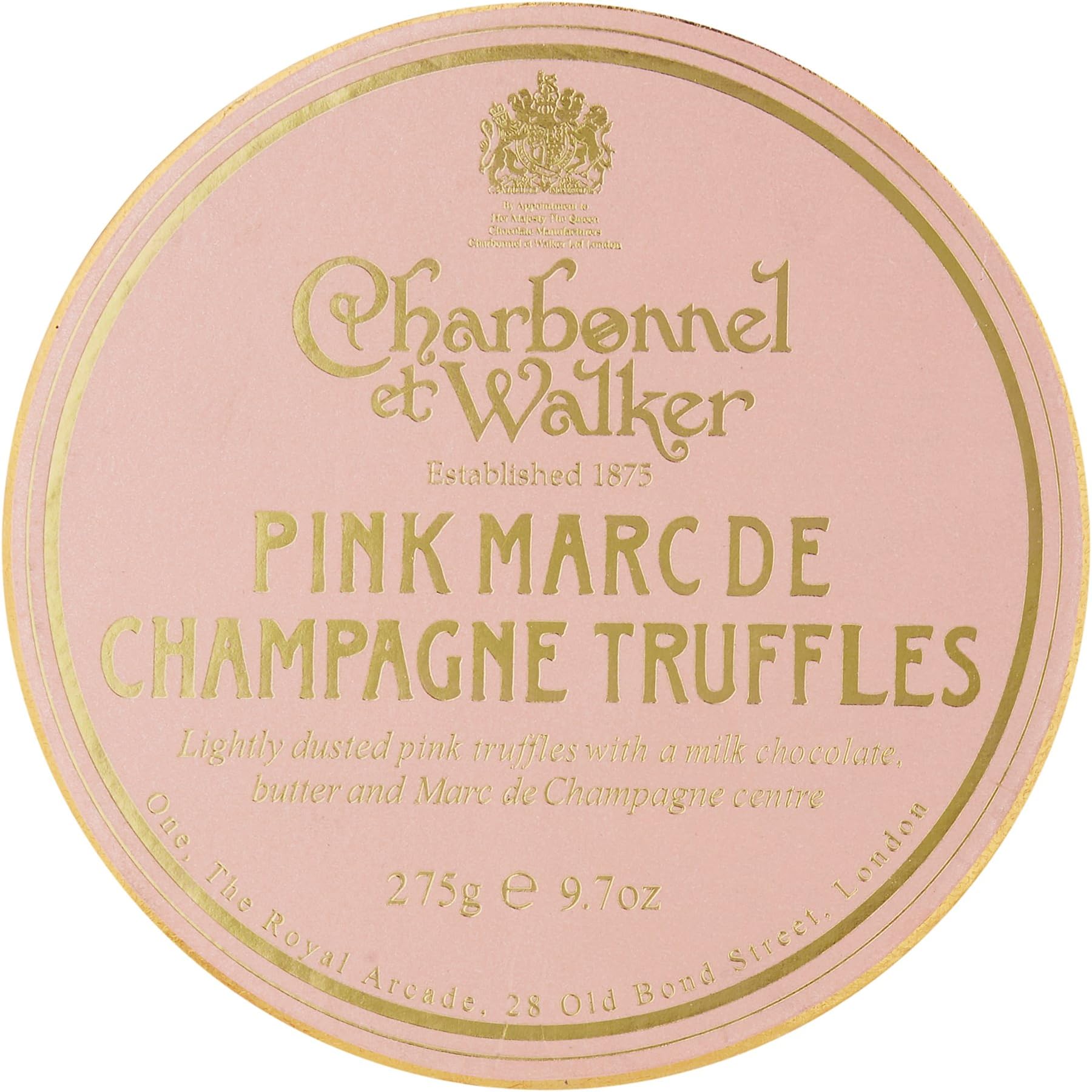 Double Layer Pink Marc de Champagne Truffles 275 g