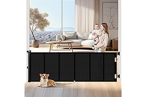 Premium 126-inch Retractable Baby Gate