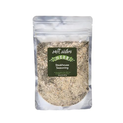 s.a.l.t. sisters Condimento de carne para carne Condimento de cítricos secos, hierbas y sal para todas las cocinas Versátil mejora el sabor de