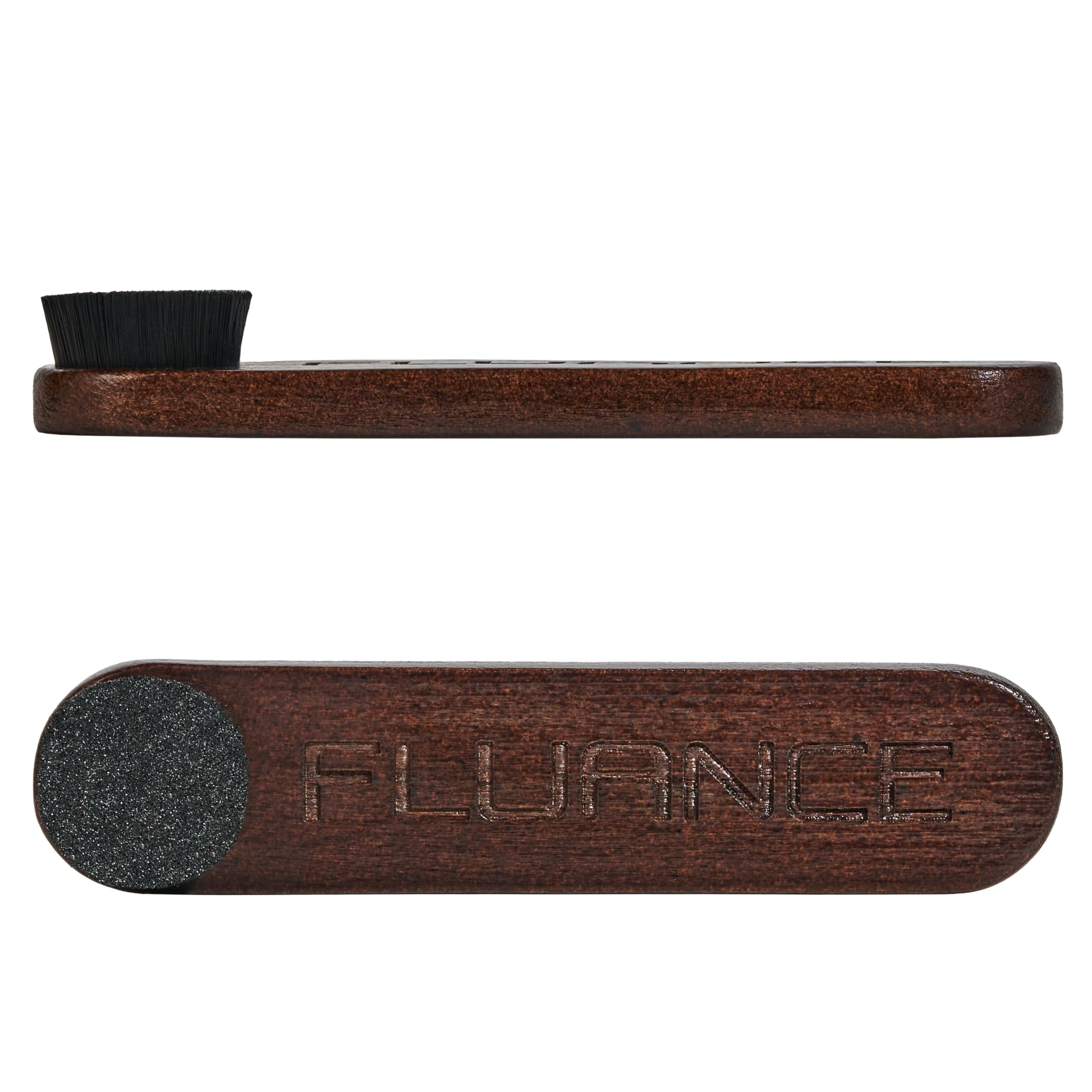 Fluance 3-in-1-Reinigungsset für Schallplatten und Stylus, mit antistatischer Kohlefaserbürste, Samtbürste, Stylusbürste – präzise Reinigung zur Wiederherstellung der Klangqualität (VB65)