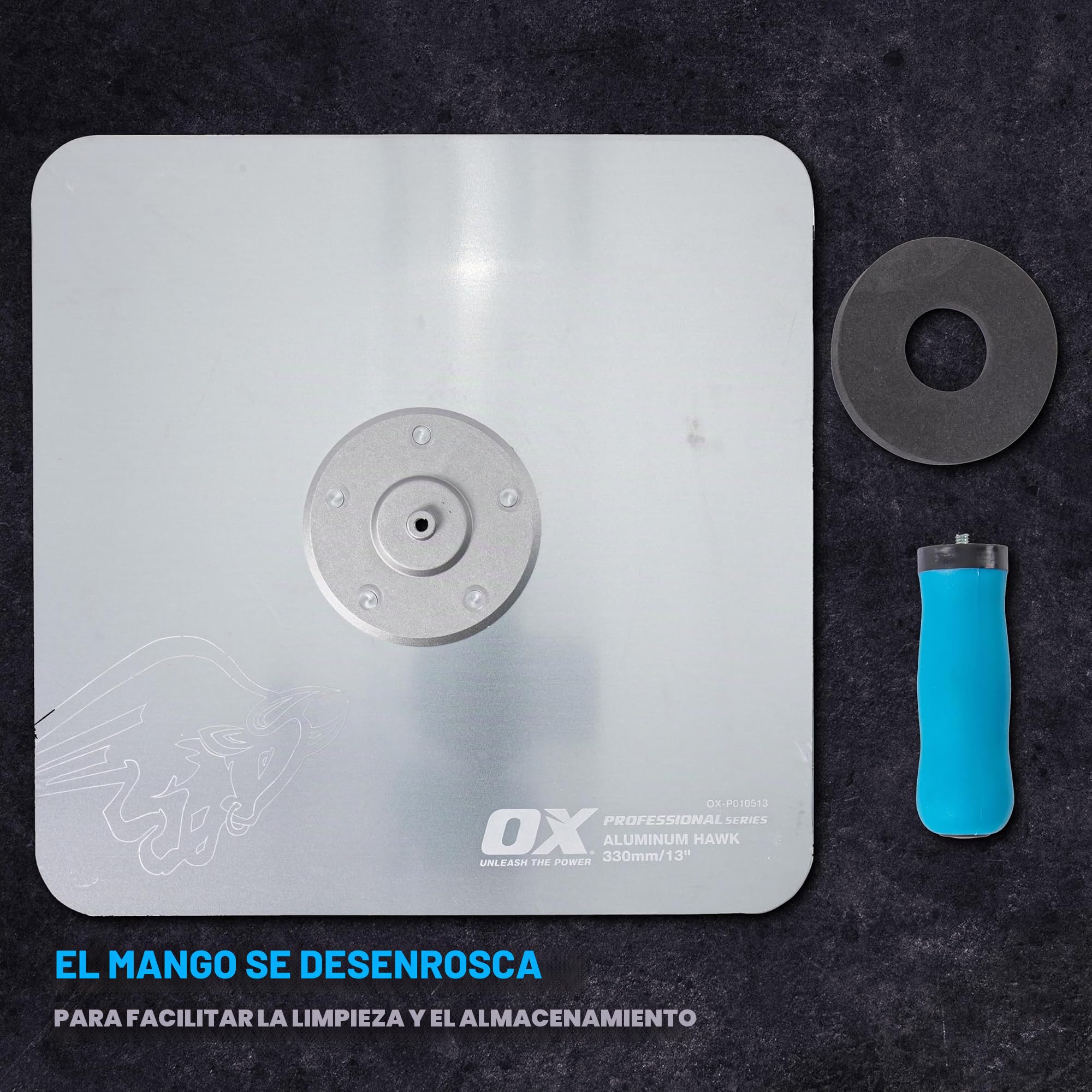 OX Pro Aluminium Hawk - 13" X 13"