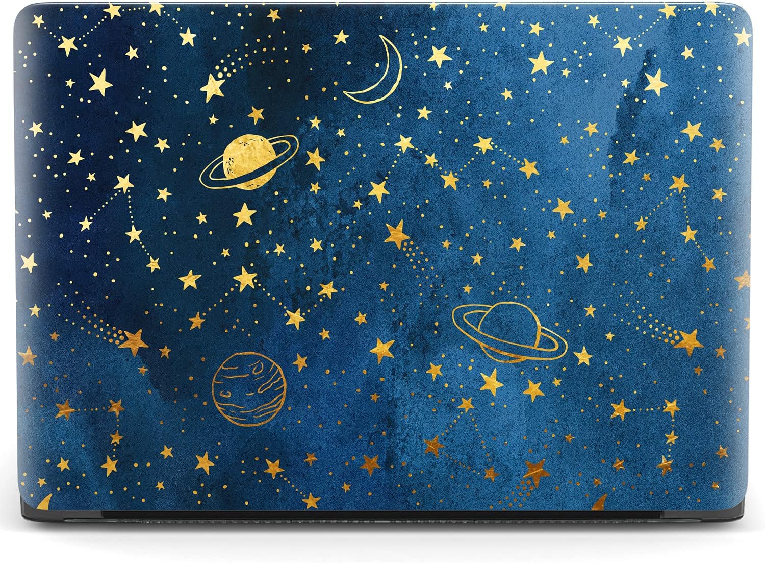 Mertak Hard Case Compatible with MacBook Pro 16 14 Air 15 13 inch M3 M2 M1 Mac 2024 2023 2022 2018 Cover Stars Touch Bar Space Planet Cute Constellations Protective Plastic Moon Celestial Print