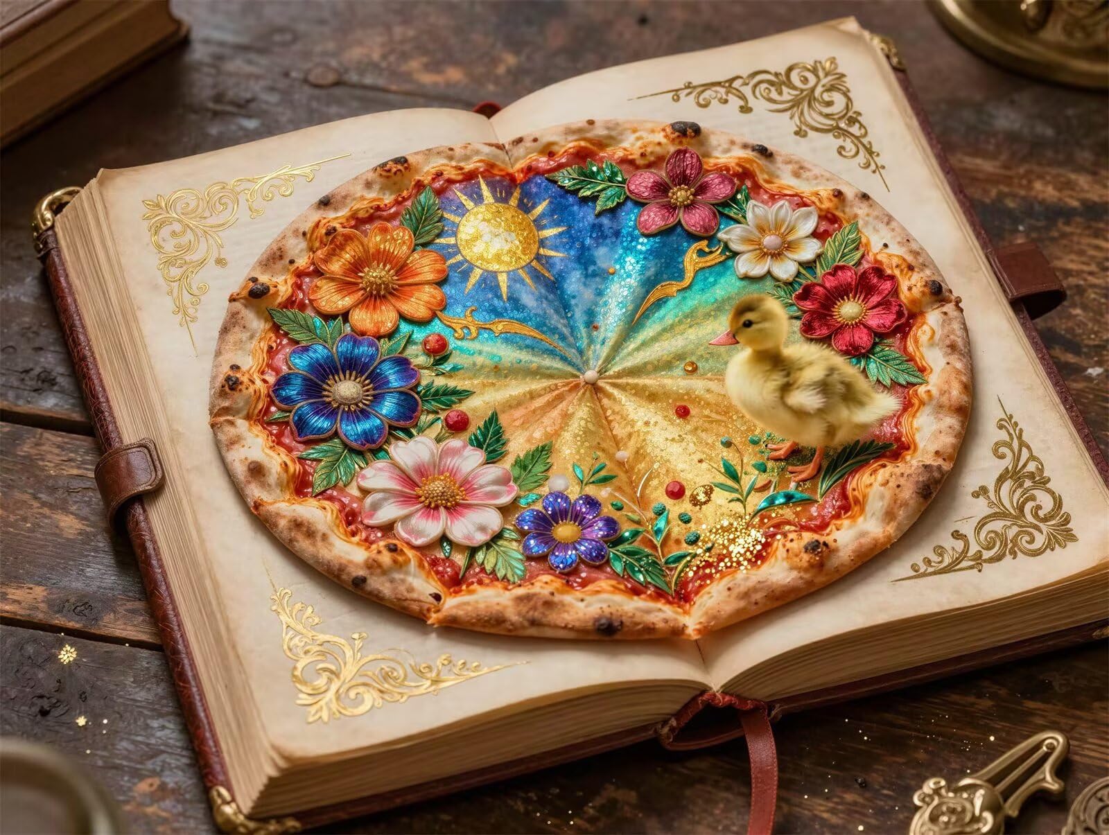 Puzzle 2000 Piezas Adultos Libros de Pizza, Rompecabezas Adultos Dificil 100x70cm, Estimula la Concentración y Antiestrés, Juego de Habilidad para Toda la Familia