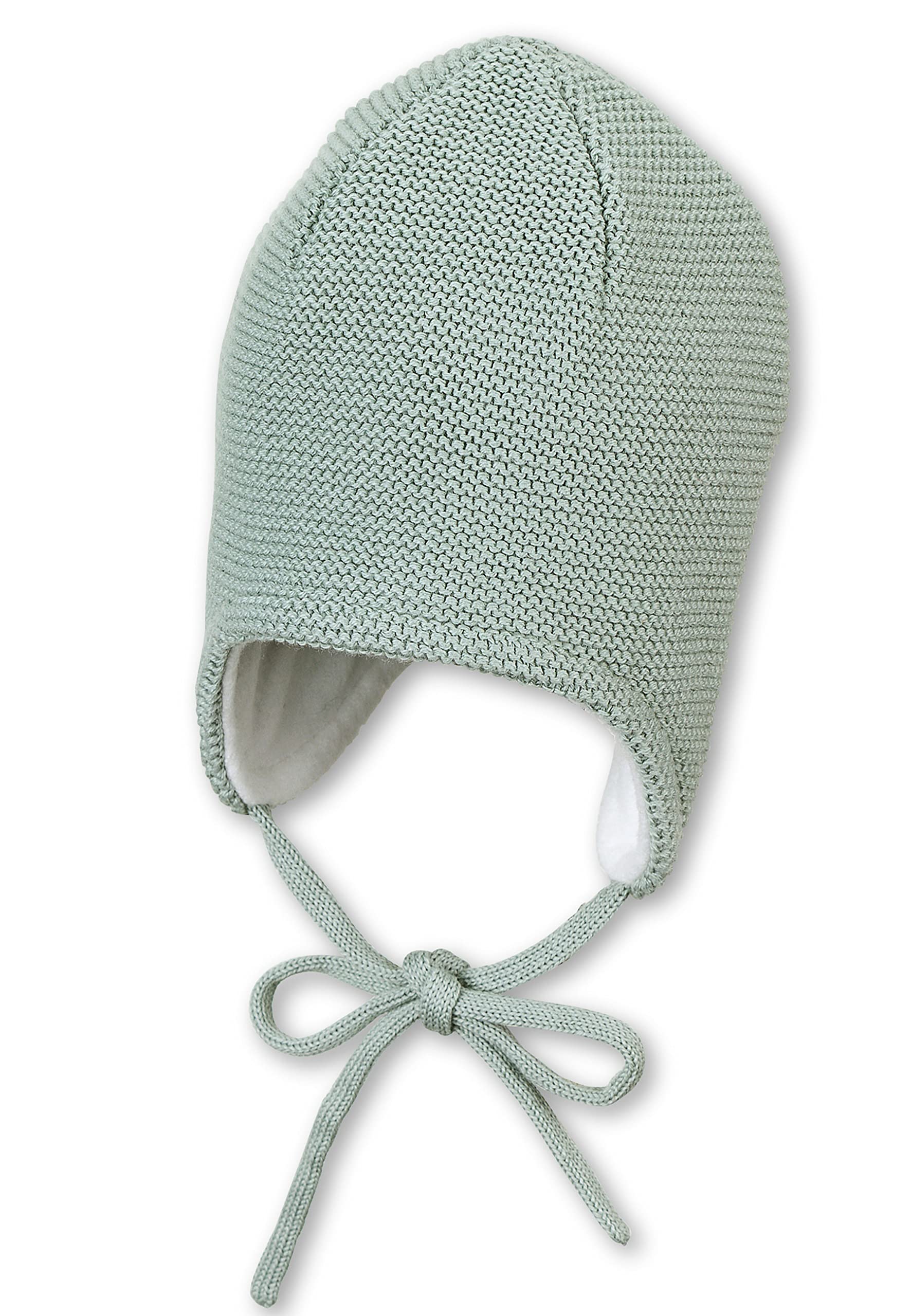 Sterntaler Unisex Kinder Strickmütze Baby Strickmütze mit Fleecefutter