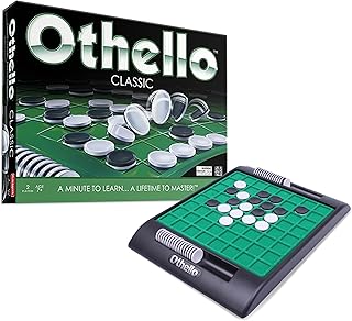 Funskool Othello Classic, Strategy Game, Board Game for Kids, Adults, Families, Educational, Fun, 2 Players, Family Fun, Learning Activity Toy for Childrens, Gift Set for Kid, Ages 7+ Years