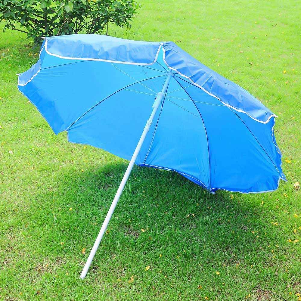 Yescom Double Folding Chair w Umbrella Table Cooler Fold Up Picnic Camping Beach Garden