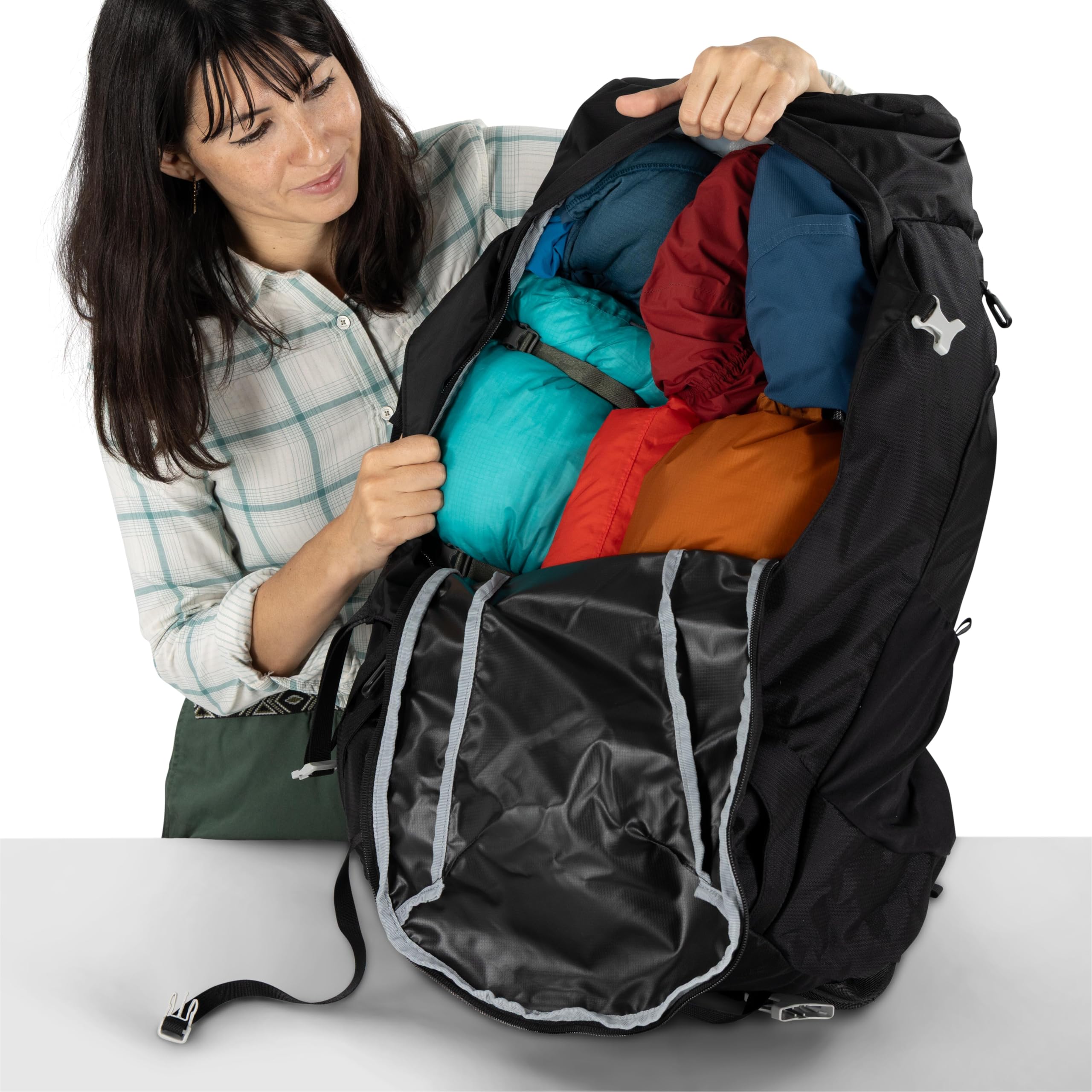 Osprey Fairview Zaino da trekking donna, 70L, Black