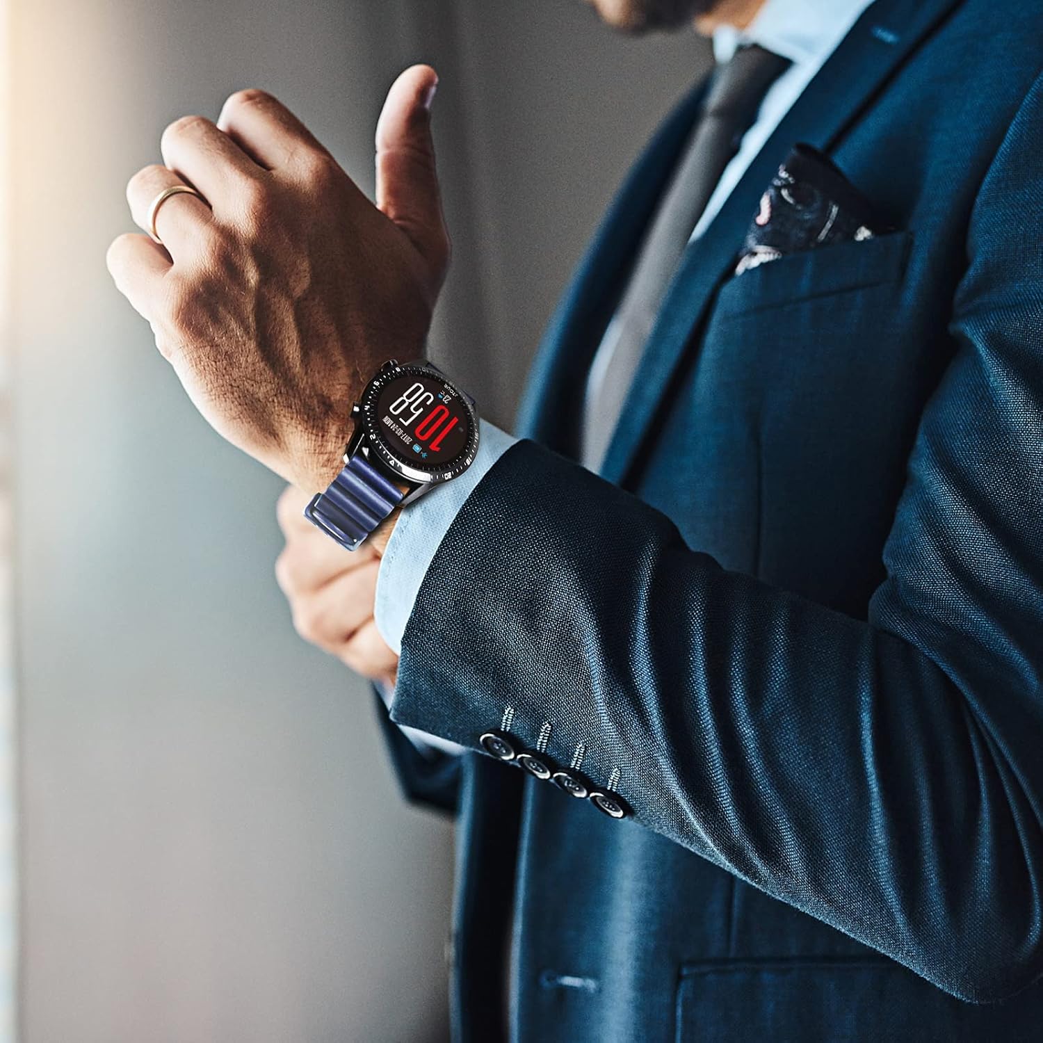 Silicone Watch Bands 20mm 22mm 24mm Quick Release Rubber Watch Bands for Men and women - Image 6