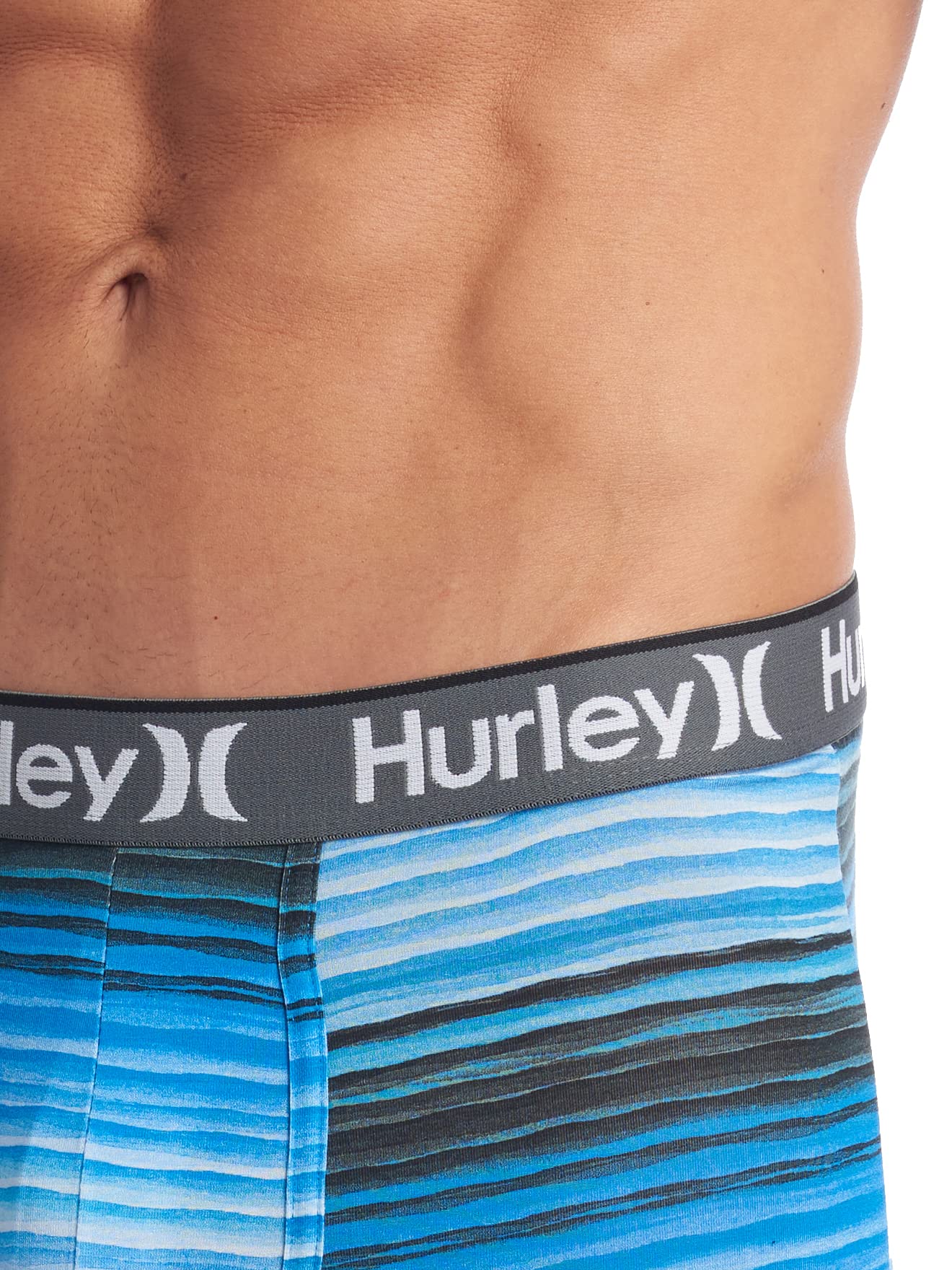 Hurley 2 Pack Everyday Boxer Brief Boxer Briefs Hombre