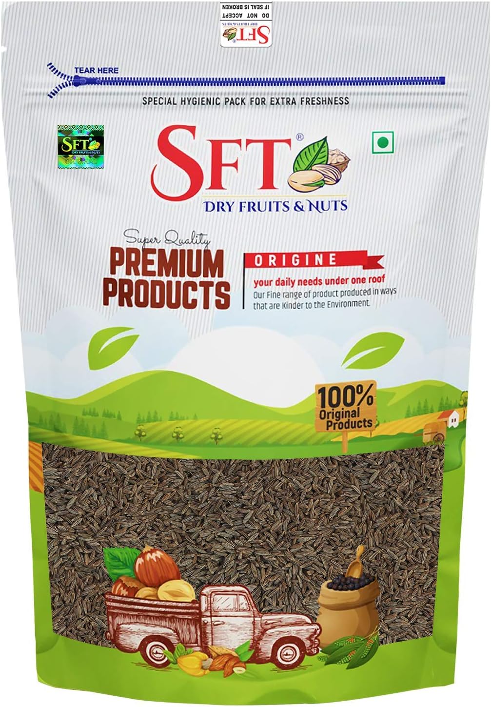 SFT Whole Jeera (100g, Cumin)