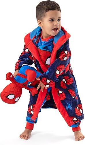 Miniatura 4 de Marvel Spider-Man - Albornoz para niños y niños