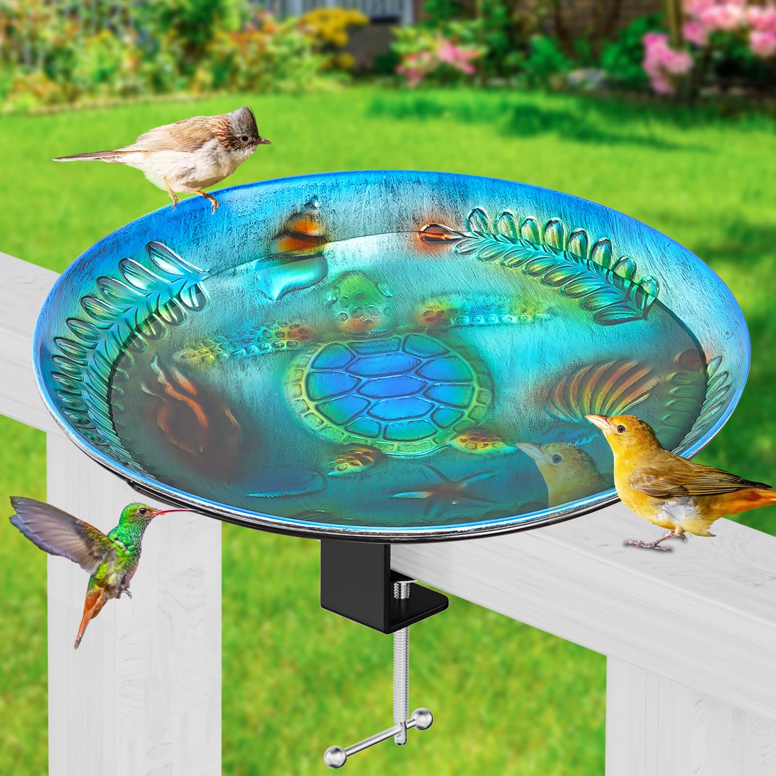 Bain d'oiseaux extérieur pour balcon : observez la nature depuis votre terrasse