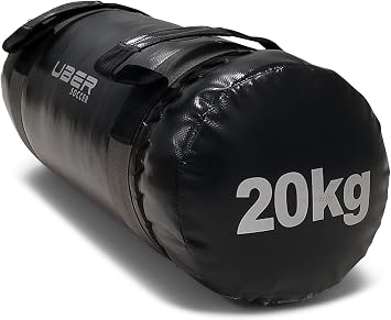Rugged Soccer Strength Training Bag, 20kg, Black