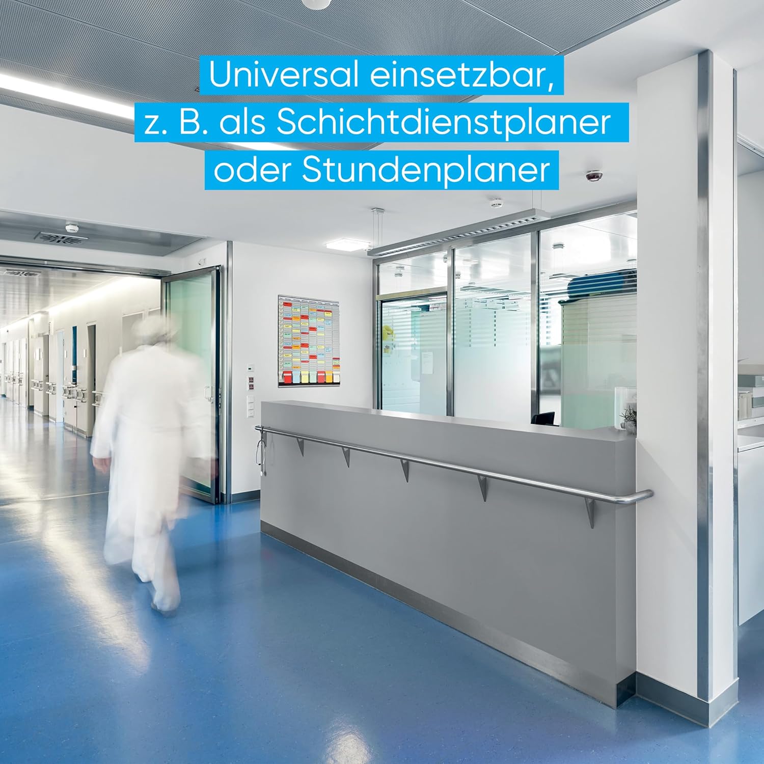 Franken PV-SET3 T-Card Office Planner with German Headings 47.4 x 78 cm 7 + 1 Index 35 Items