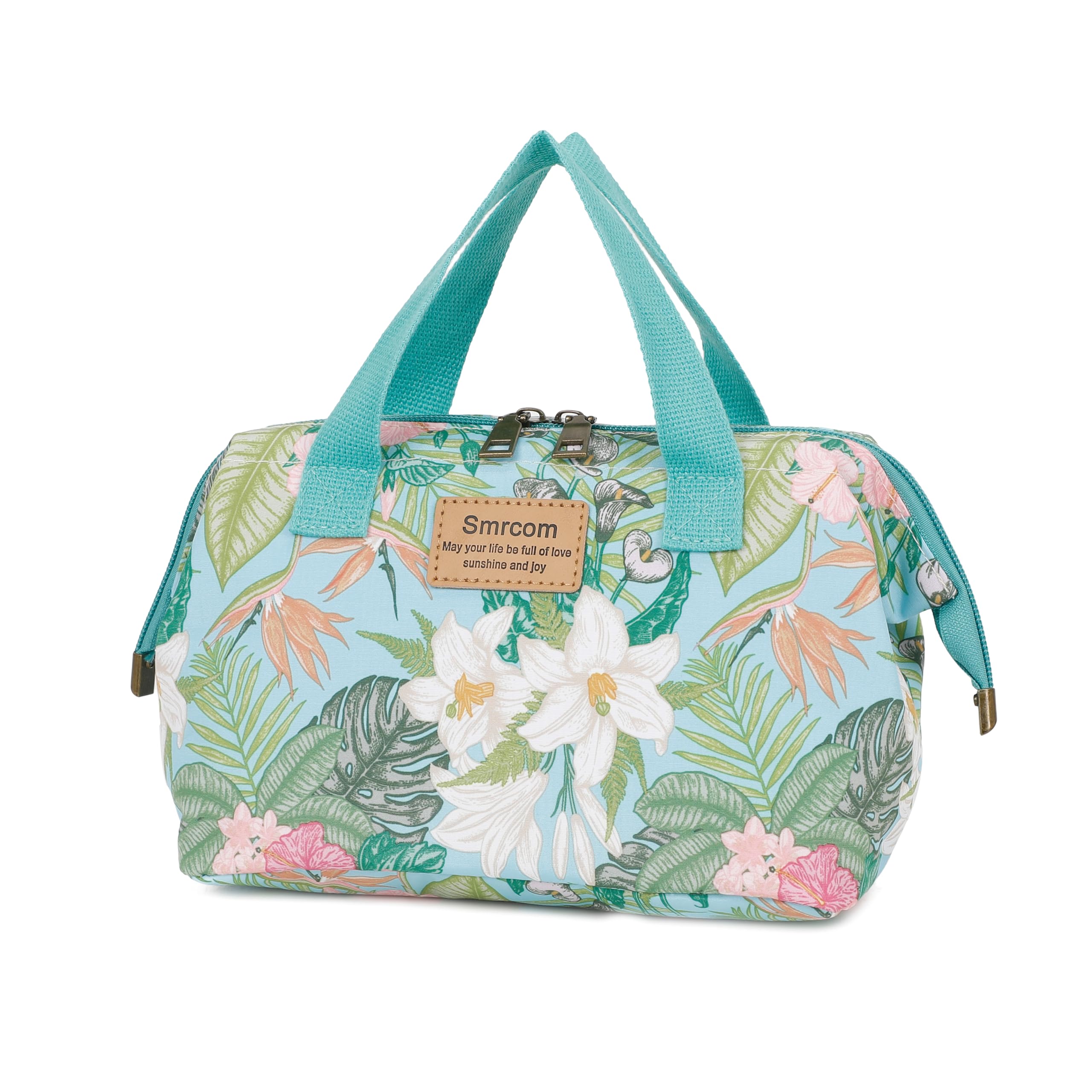 Smrcom Makeup Bag Cosmetic Bag For Women Girl Travel Makeup Bag Toilet Bag Zipper Organizer Bag Waterproof