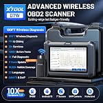 XTOOL D7W OBD2 Scanner, 2026 Ai-Assisted Full System Automotive Bidirectional Diagnostic Scan Tool avec ECU Codage 39+ Réinitialise, PMI, Essai actif, CANFD & DoIP, FCA AutoAuth, 3-Year Mise à jour