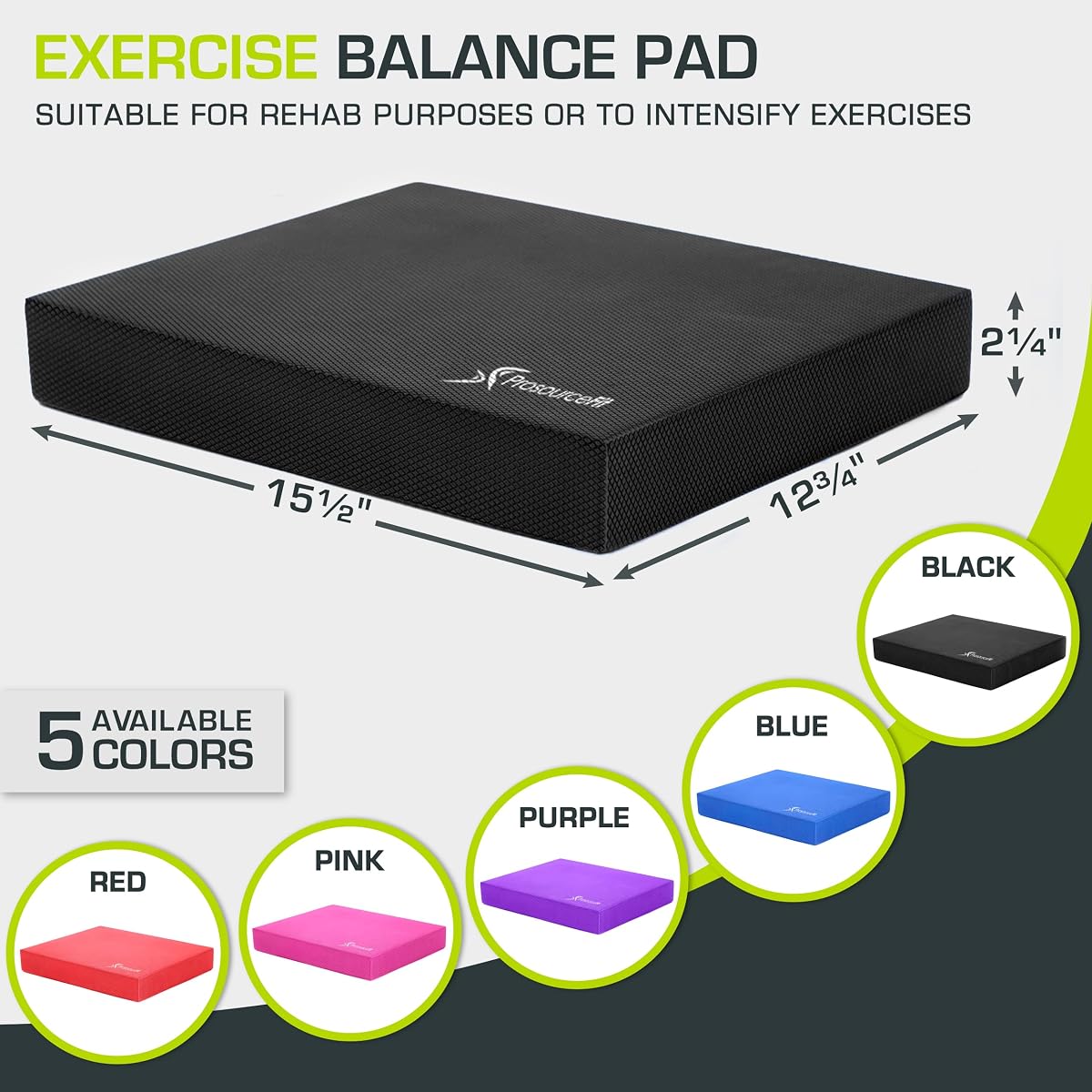 EcoSesh Recovery Mat – Weightlifting & Stretching Pad view 2
