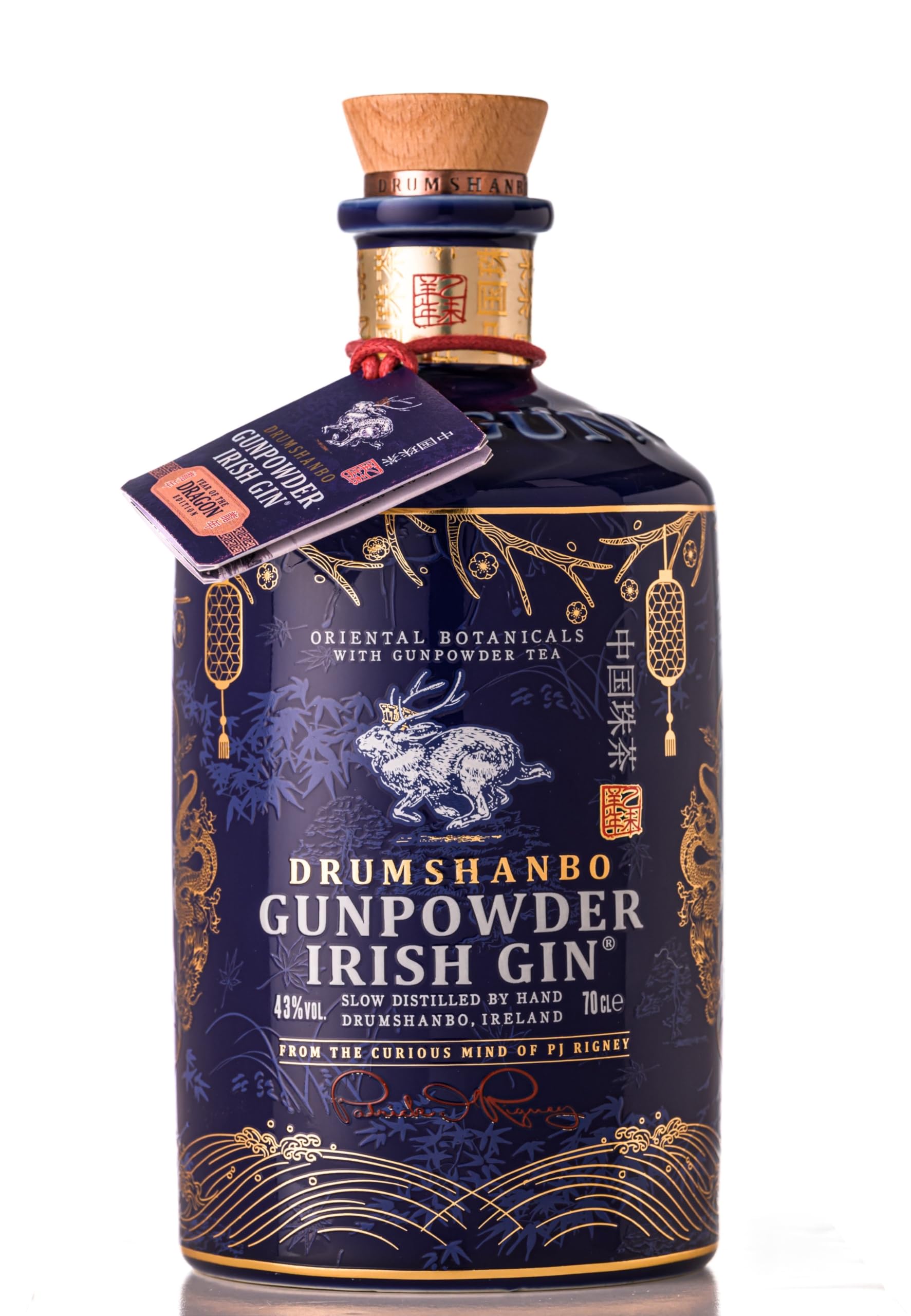 Drumshanbo Gunpowder Irish Gin Year of the Dragon 43% Vol. 0,7l