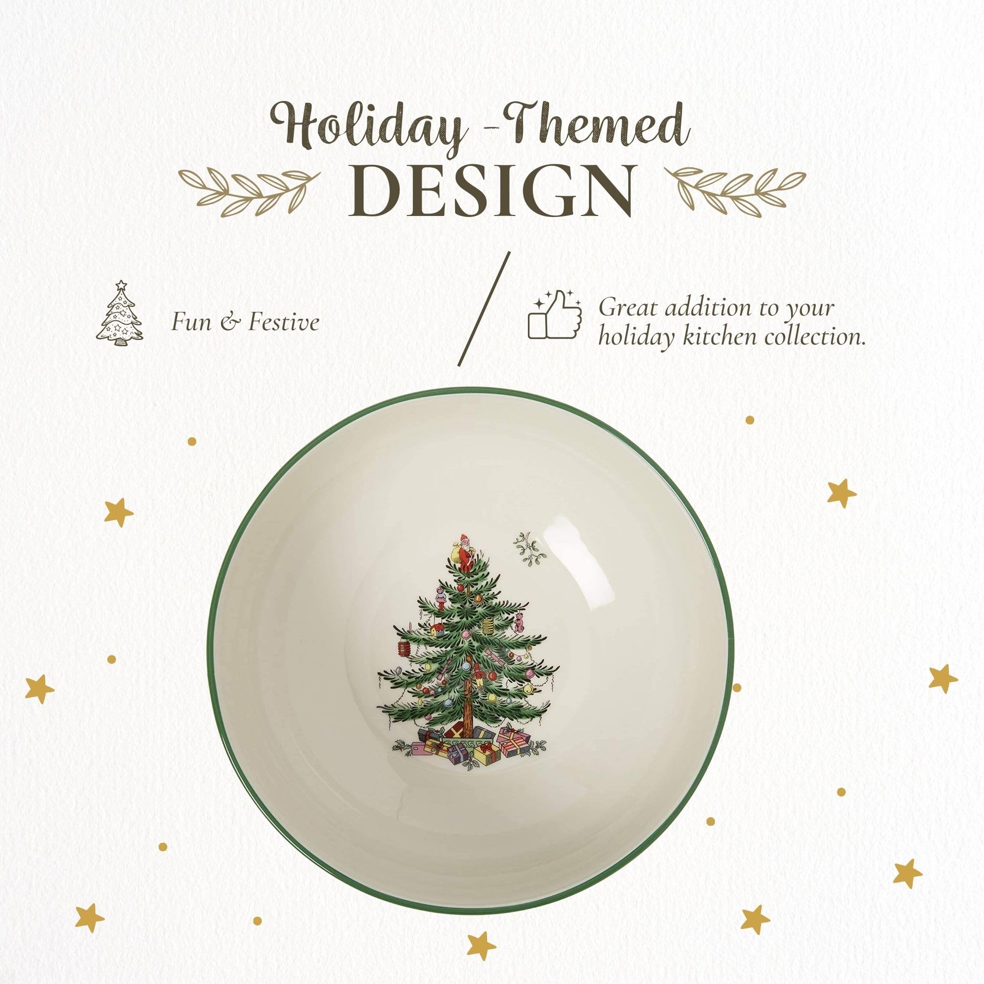 Spode クリスマス ツリーラウンドサービングボウル　a Amazon.co.jp: Spode Christmas Tree Round Bowl : ホーム＆キッチン