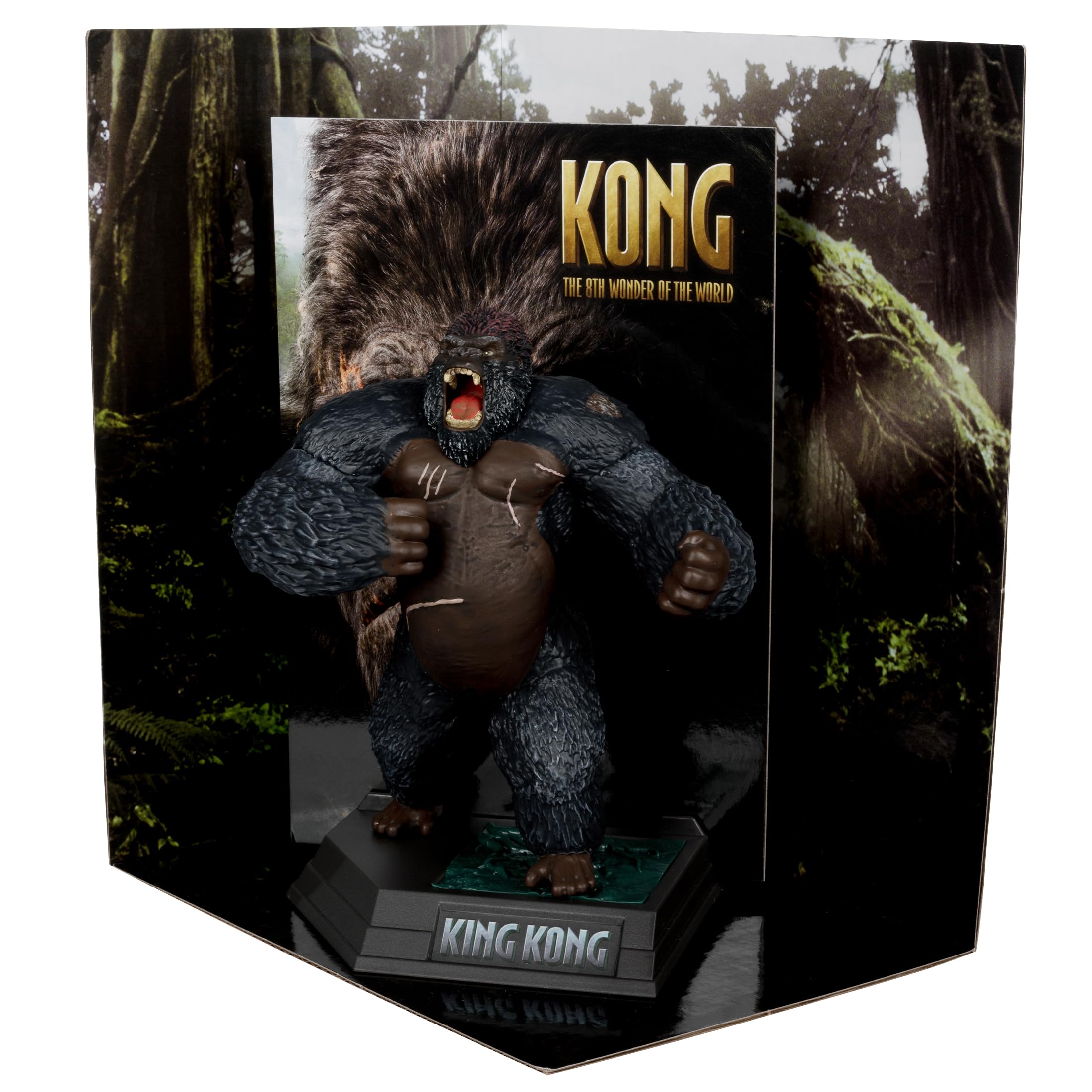 EXTREMELY RARE MEZCO KING KONG 15 FIGURE SET OF 2 PLUS BONUS! MUST SEE