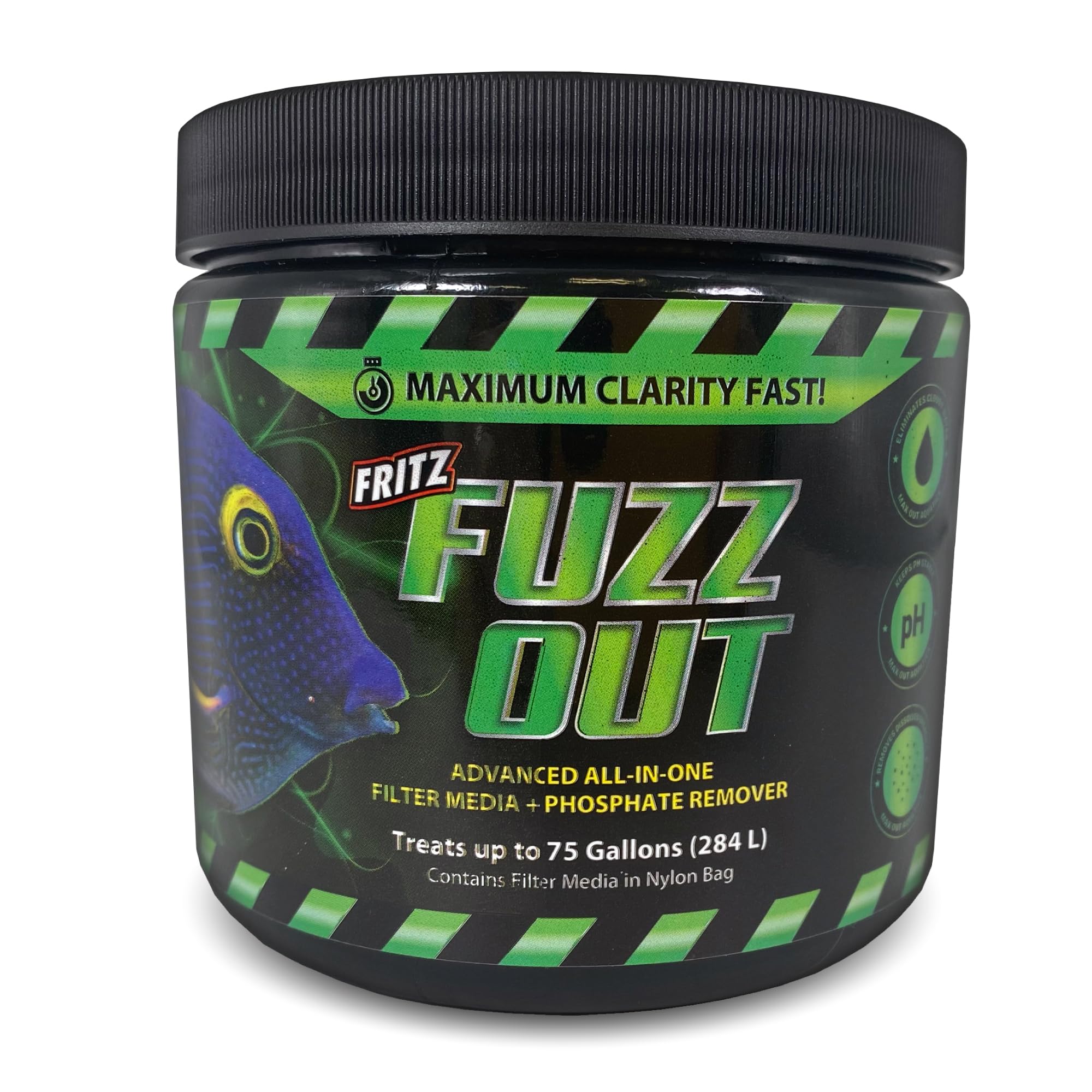 Fritz Aquatics Fuzzout Filter Media & Phophate Remover for Fresh and Saltwater Aquariums