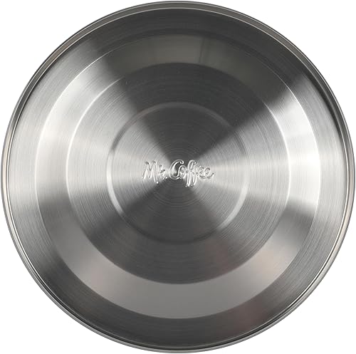 Miniatura 7 de Mr. Coffee Flintshire - Hervidor de té grande de acero inoxidable silbante de 2.2 cuartos de galón, cepillo de acero inoxidable con cobre