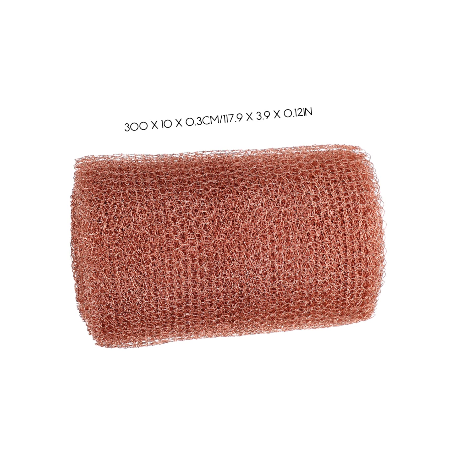 MUCKLILY Copper Wire Mesh Snail Stopper 1 Roll 10cm Wide Home Mesh for Garden Copper Blocker Easy Install