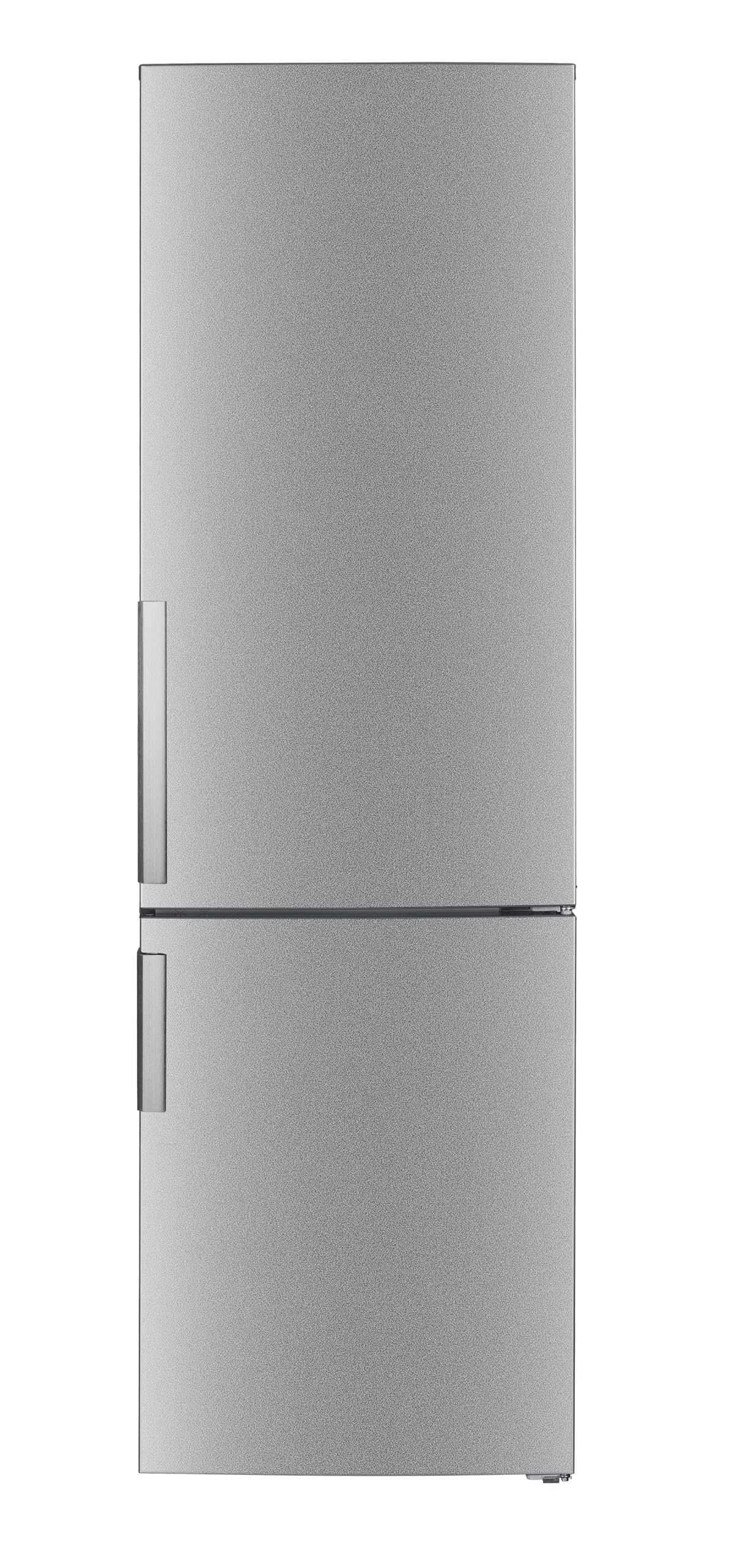 PKM BKG55HNFCIX lodówko-zamrażarka | Inox Design | 182 l chłodzenia | zamrażanie 71 l | klasa efektywności energetycznej C | oświetlenie LED | tryb szybkiego zamrażania | 141 kWh | wolnostojąca