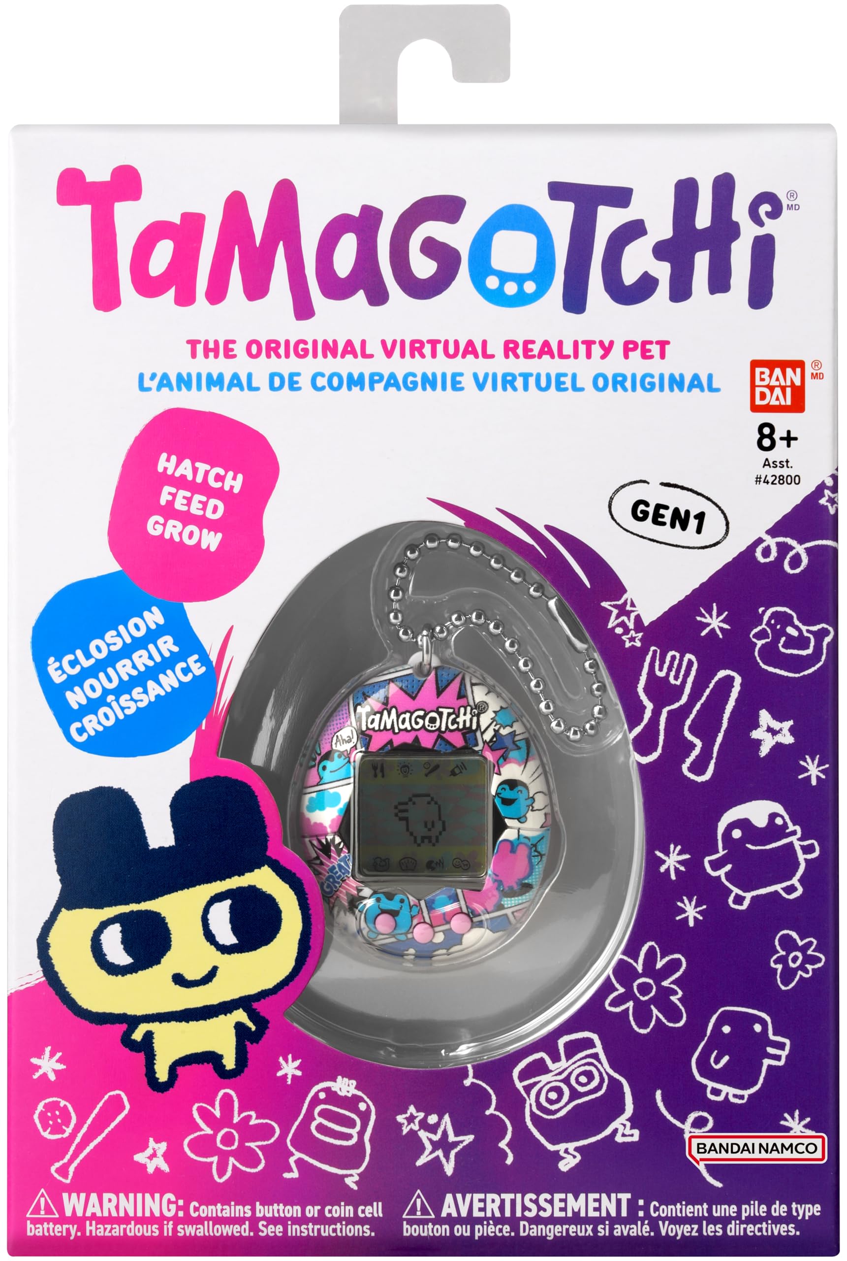 Tamagotchi Bandai Rare – Genjitchi Et Manmotchi – Animal Virtuel Vintage