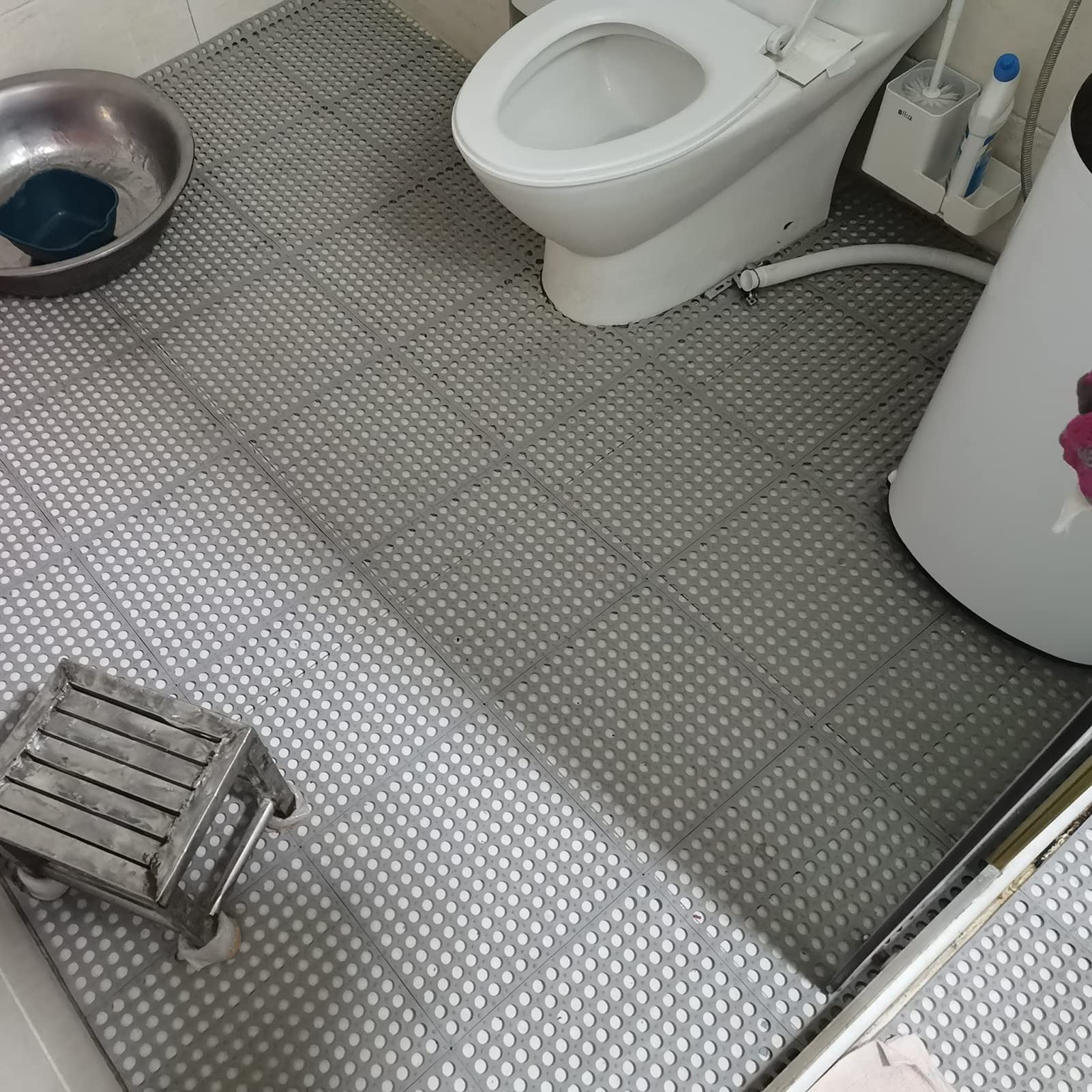 mata łazienkowa antypoślizgowa mata prysznicowa mata łazienkowa mata pod prysznic, antypoślizgowa podkładka do łączenia z PCW, wodoodporna silna elastyczność hydrofobowa porów łazienka kuchnia basen