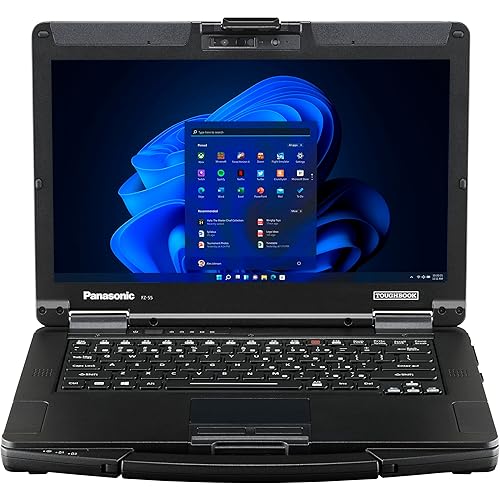 Panasonic Toughbook FZ-55 14” HD LED Laptop Computer – 11th Gen Intel Core i5-1145G7 Quad-Core up to 4.40 GHz Processor, 16GB DDR4 RAM, 256GB PCIe NVMe SSD, Intel Iris Xe Graphics, Windows 11 Pro