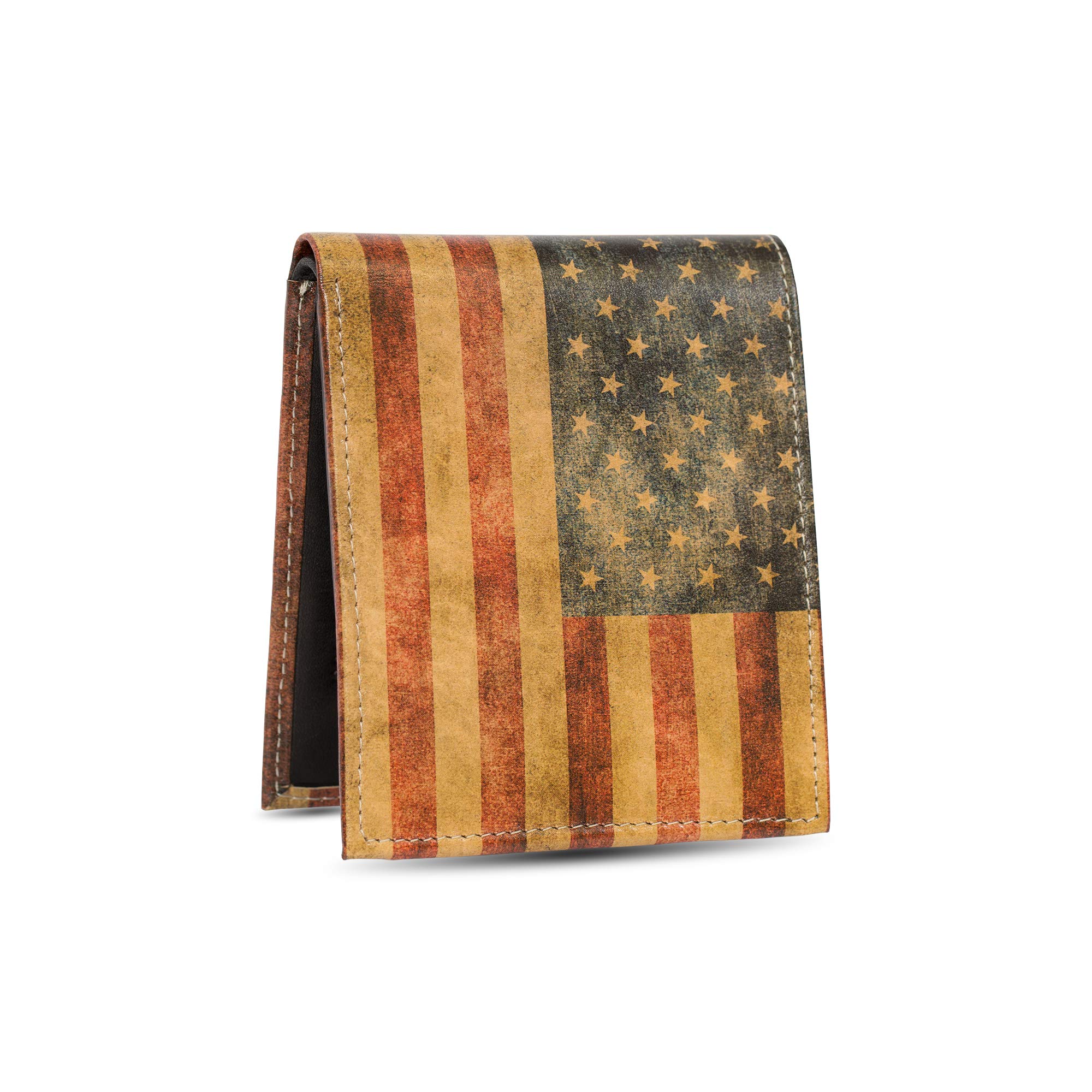 Men's Leather Wallet - Bifold Or Trifold With 2 ID Windows, Artisan Design