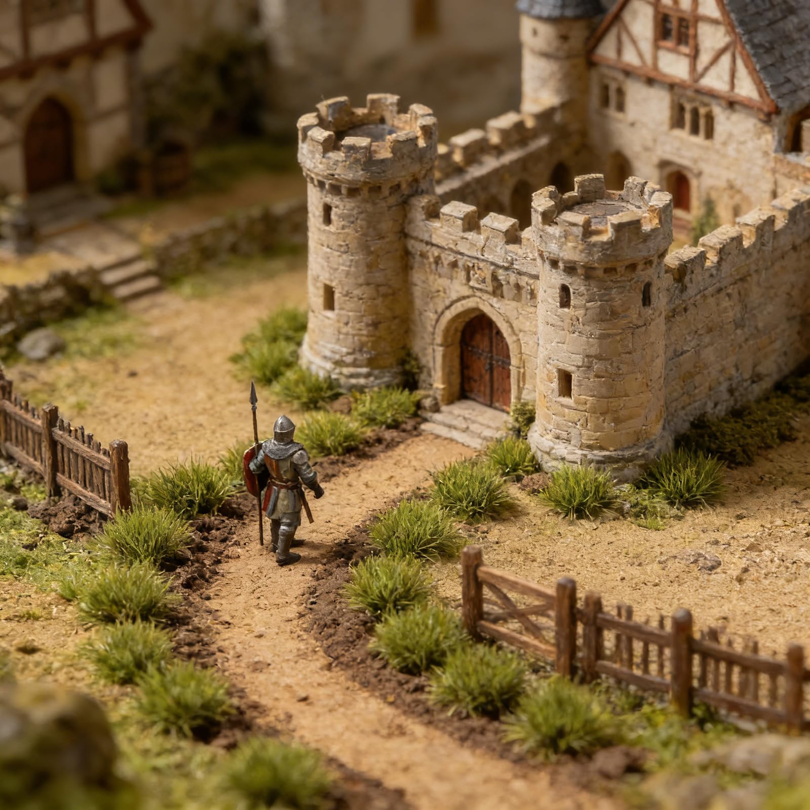 XPEX – Touffes D'herbe Statique 58×85 Mm – Modélisme Ferroviaire, Dioramas, Décoration Miniature – Boîte De 1 – Plante Réaliste En Plastique – Facile à Coller Et à Découper