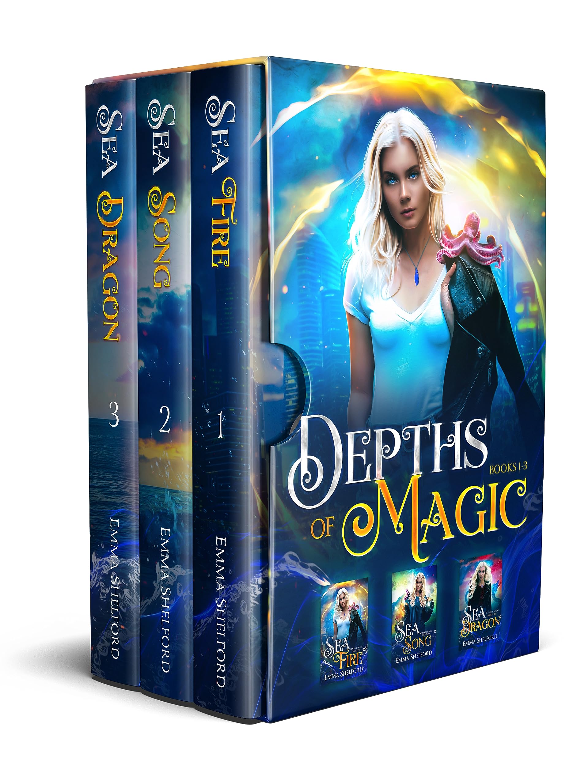 Cover of Depths of Magic: Books 1-3