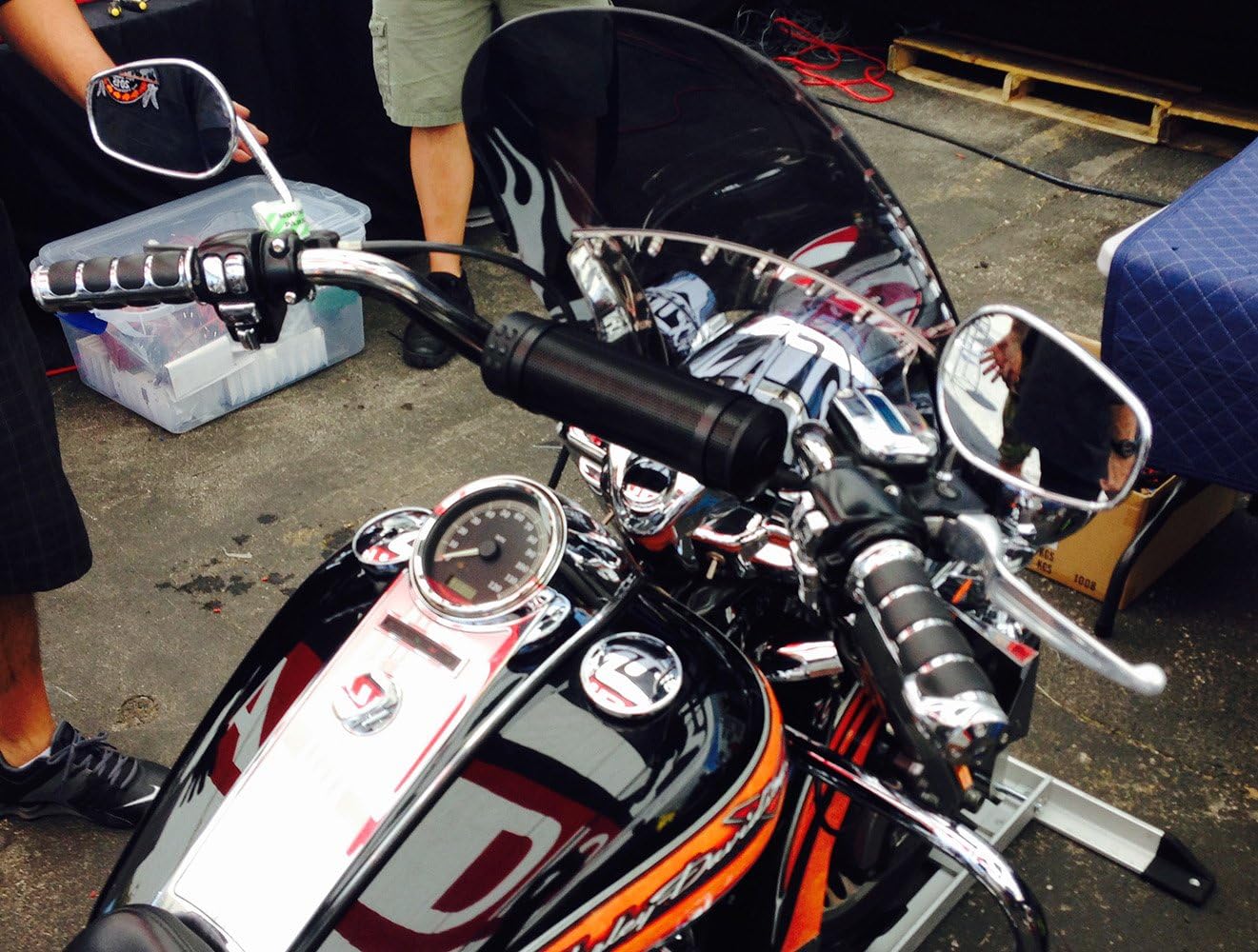 Harley Davidson Road King(Except classic),Electra Glide 2010-2013 Universal 6 Speaker All Weather Handlebar Sound System