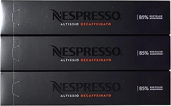 Nespresso Vertuolin: Altissio Decaffeinate, 30 Capsules