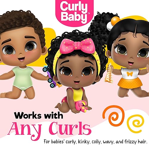 Miniatura 7 de Champú rizado, sin desgarros, probado por dermatólogos, hipoalergénico, sin fragancia para cabello rizado, rizado y enrollado, limpieza suave,