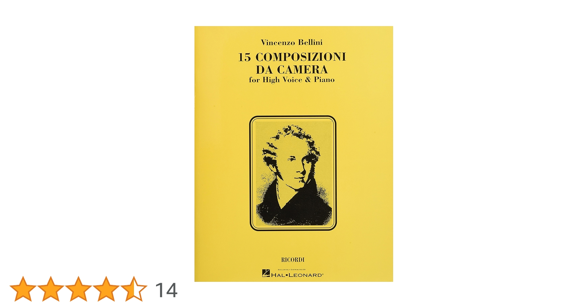 Amazon.co.jp: ベッリーニ:歌曲集 (高声用)/ハル・レナード社/歌曲 : 本