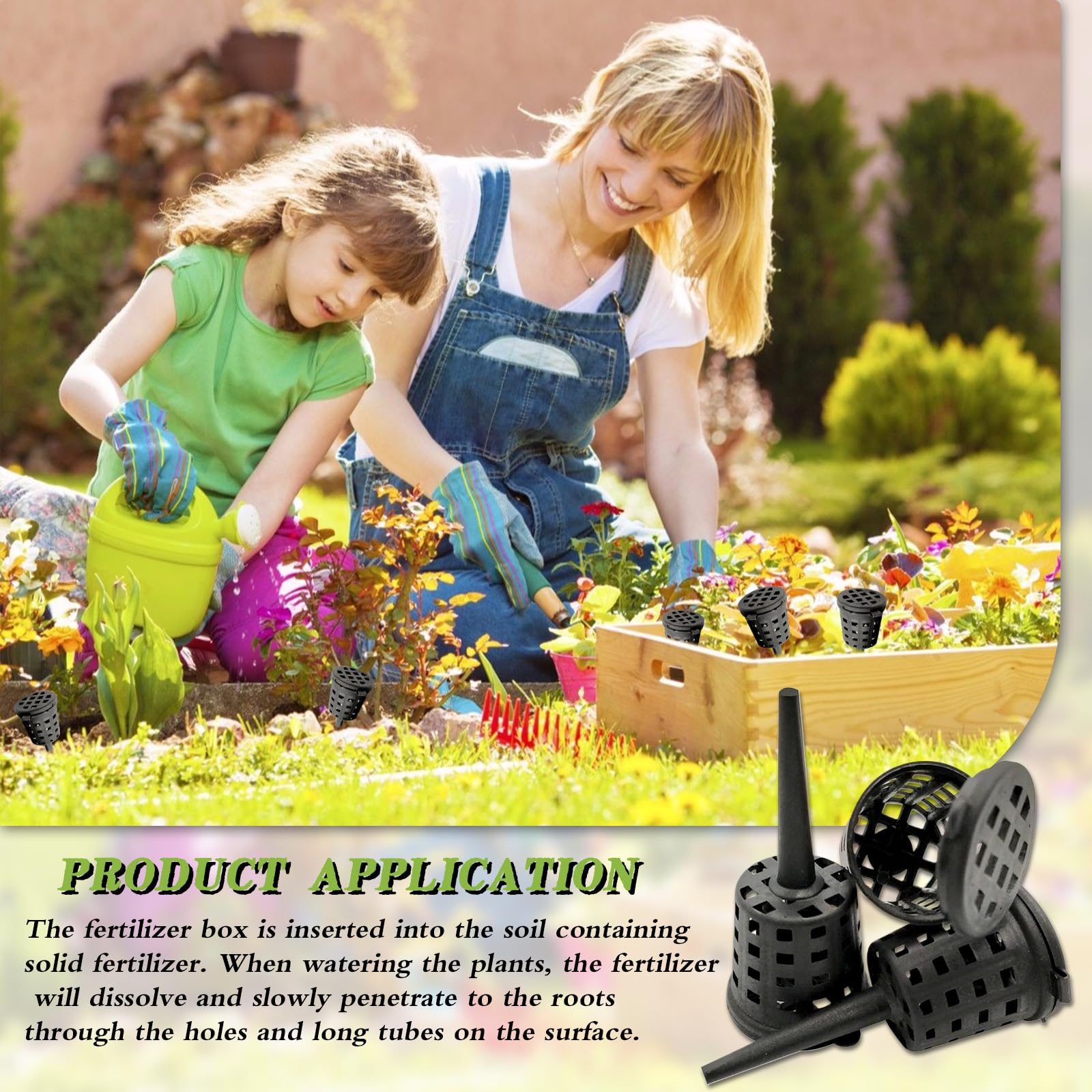 Canasta de Fertilizante para Bonsáis y Orquídeas – Fertilizante de Lenta Liberación para Abono de Plantas, Ideal para Jardineros y Bonsáis