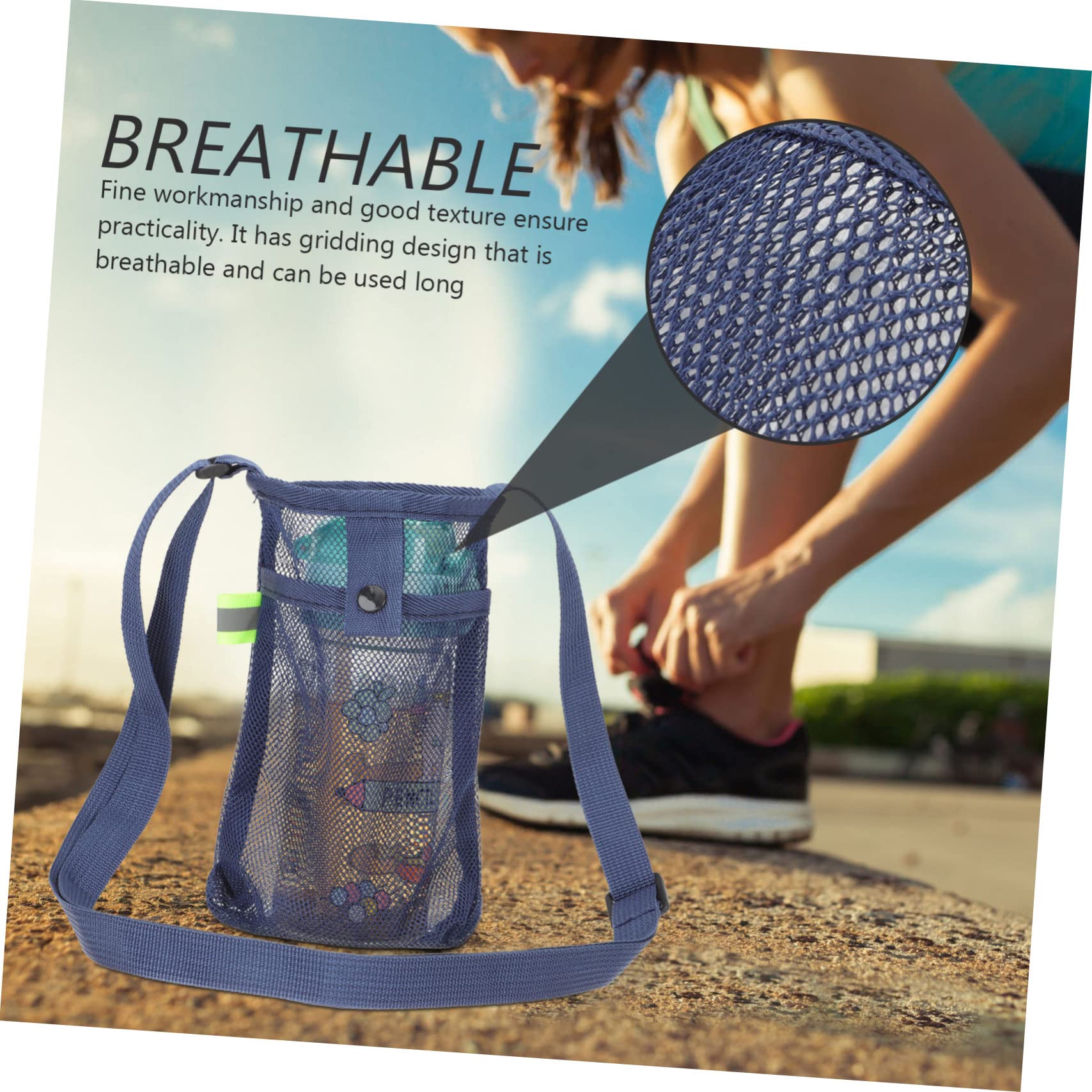 Kisangel bolsa de vaso de agua water bottle garrafa Cubierta para botella botellero térmico botellas de spray portabotellas de agua portatil manga de protección de la botella nylon