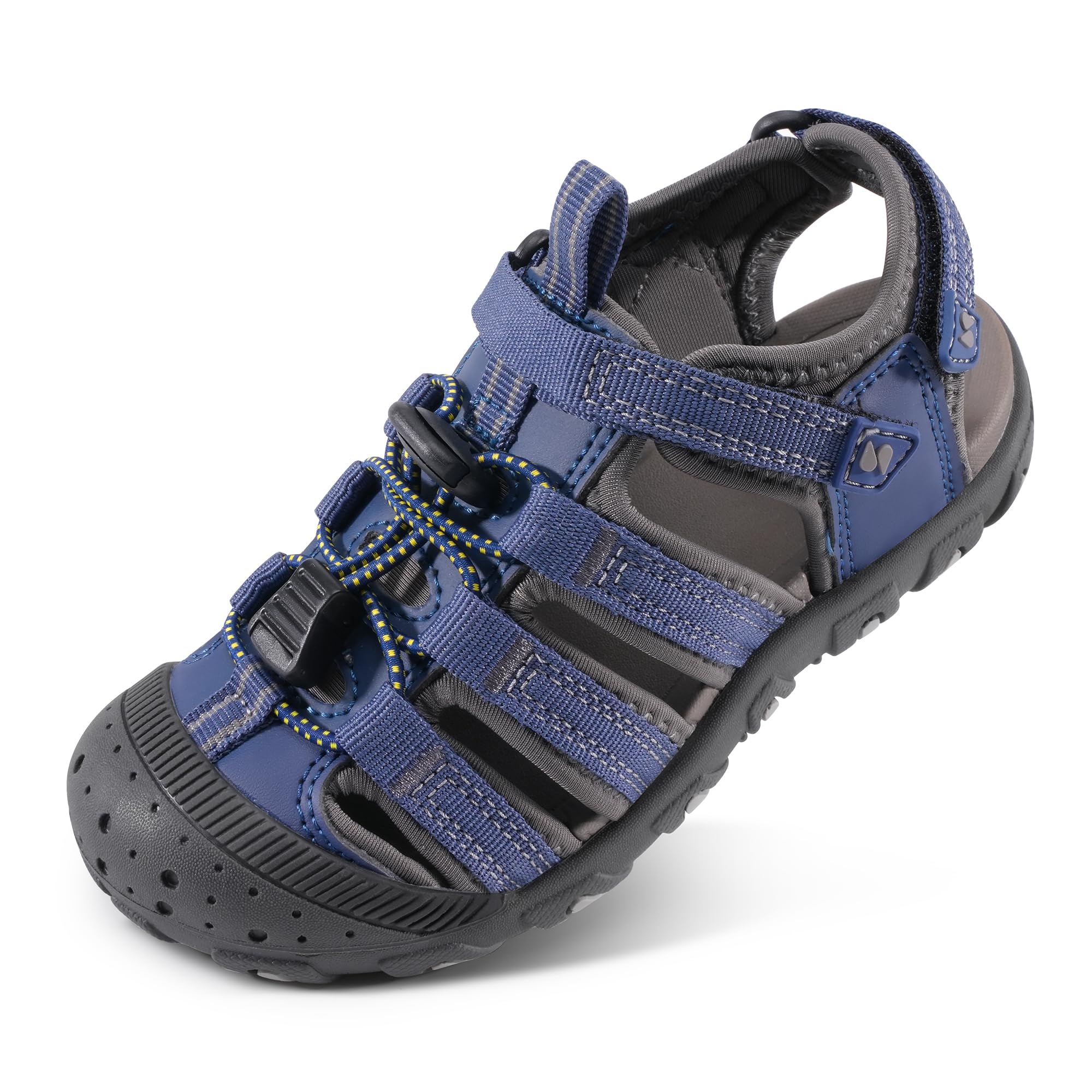 Stelle Boys Girls Sport Water Sandals Kids Summer Outdoor Beach Hiking Closed-Toe Athletic Shoes for Toddler/Little/Big Kids