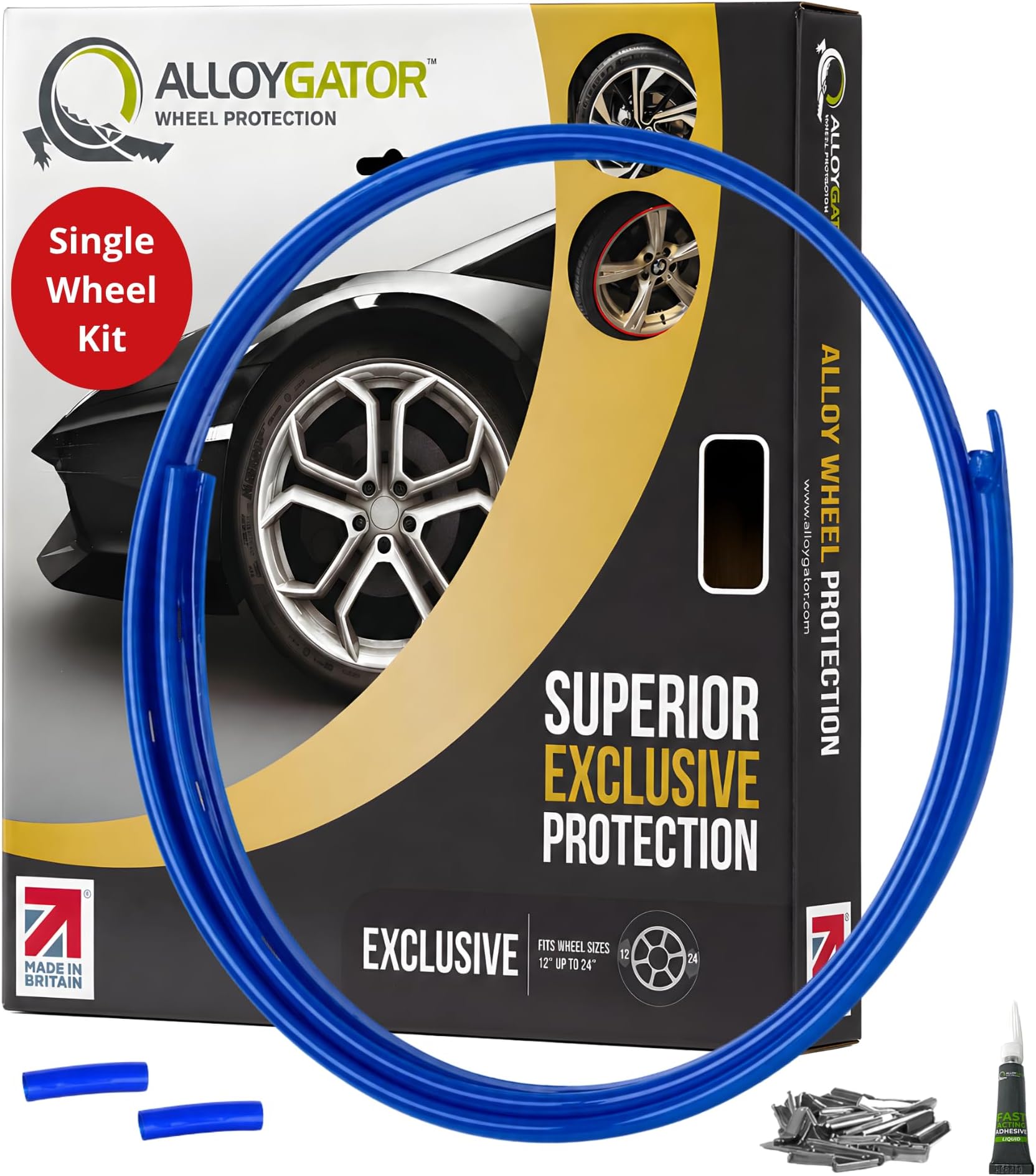 AlloyGator Single Replacement Profile | Alloy Wheel Protectors | Single replacement only - 1 wheel