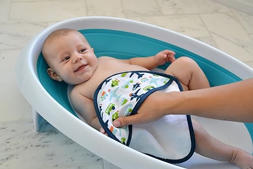 Miniatura 2 de JJ Cole Juego de toallas y guantes de baño, sala blanca, 3 unidades