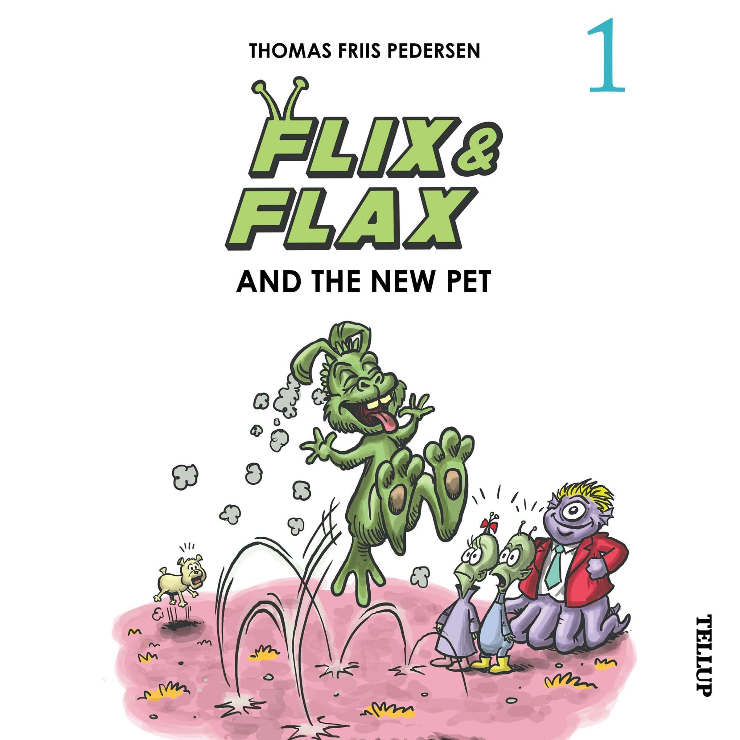 Cover art for Flix & Flax #1: Flix & Flax and the New Pet