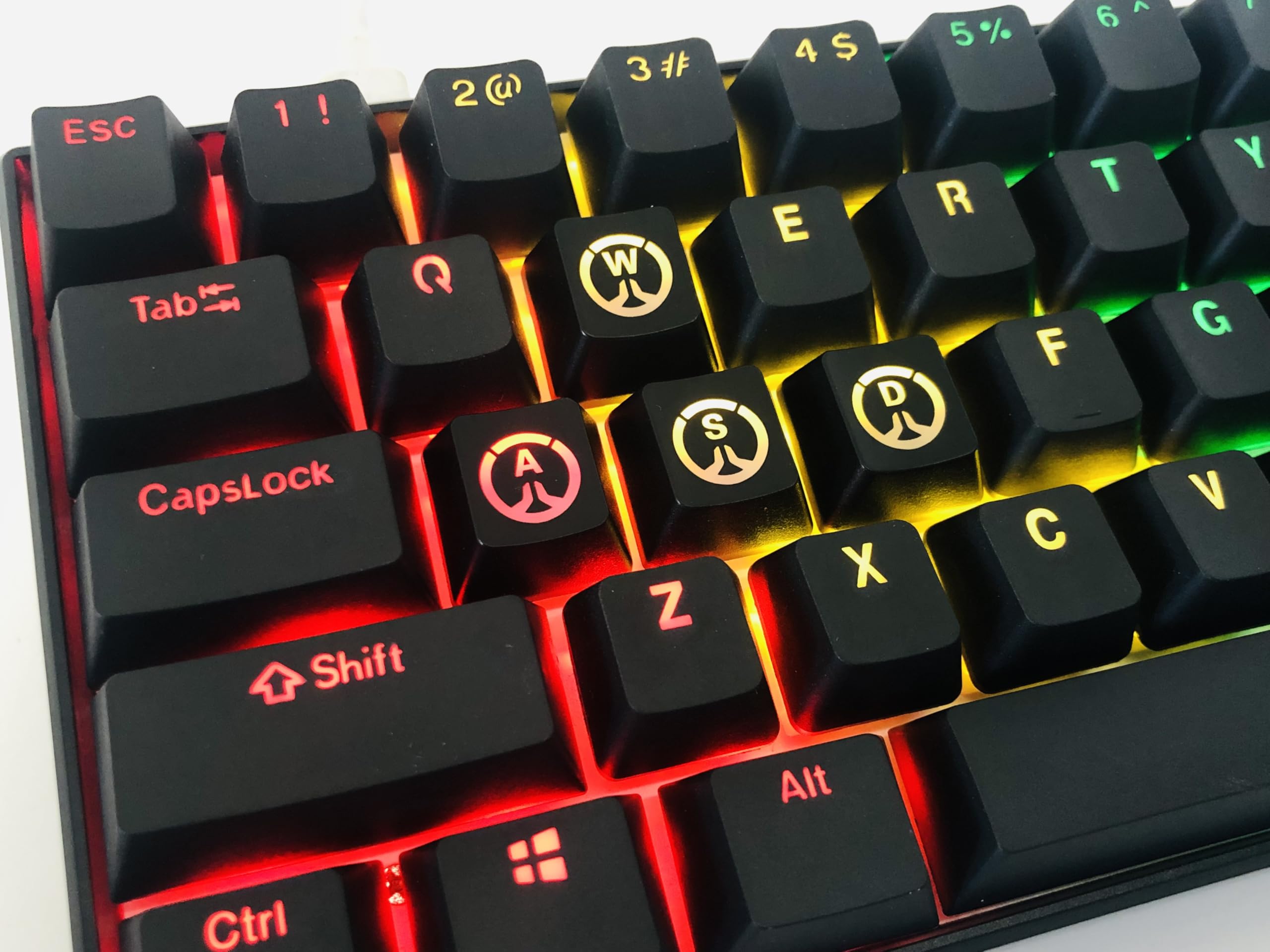 Amazon.com: IYTYIR Overwatch Backlit Hero Keycap Set Gaming Keyset