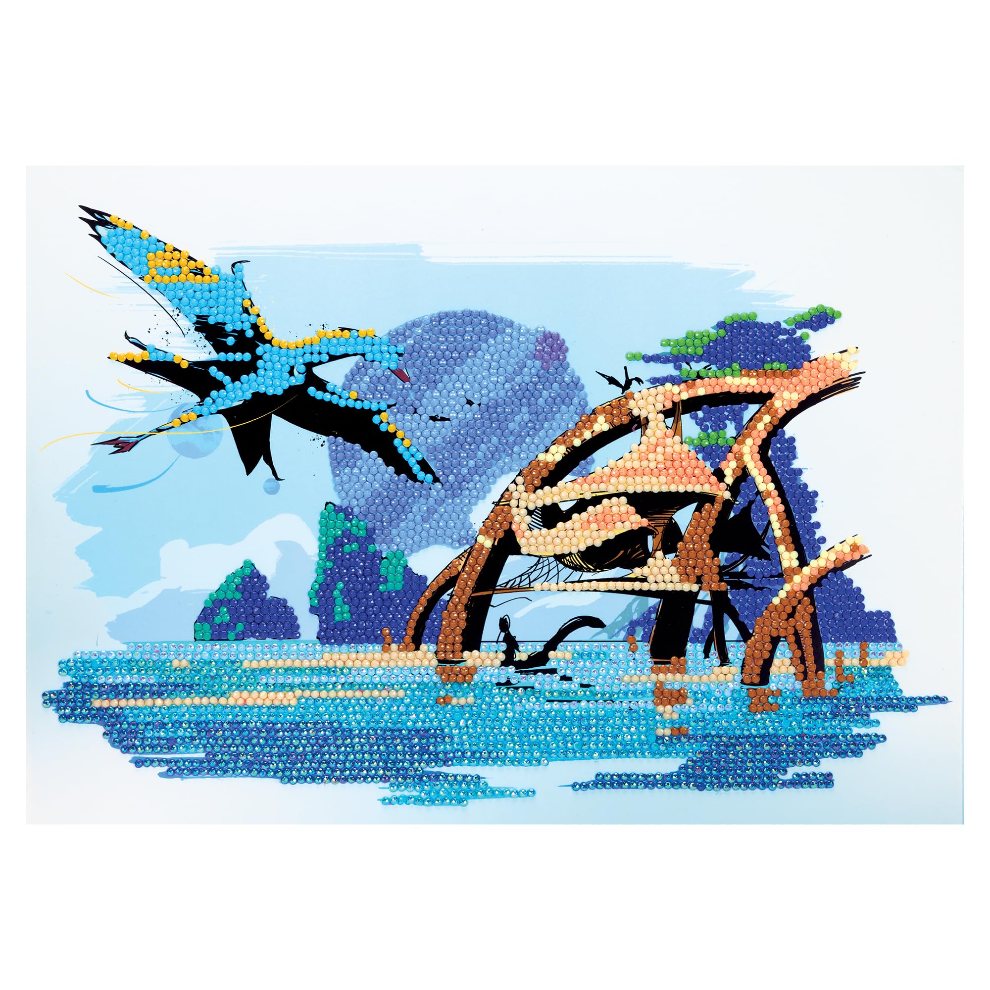 Amazon.com: Cra-Z-Art Avatar Diamond Art Jewel by Number Kit, 9
